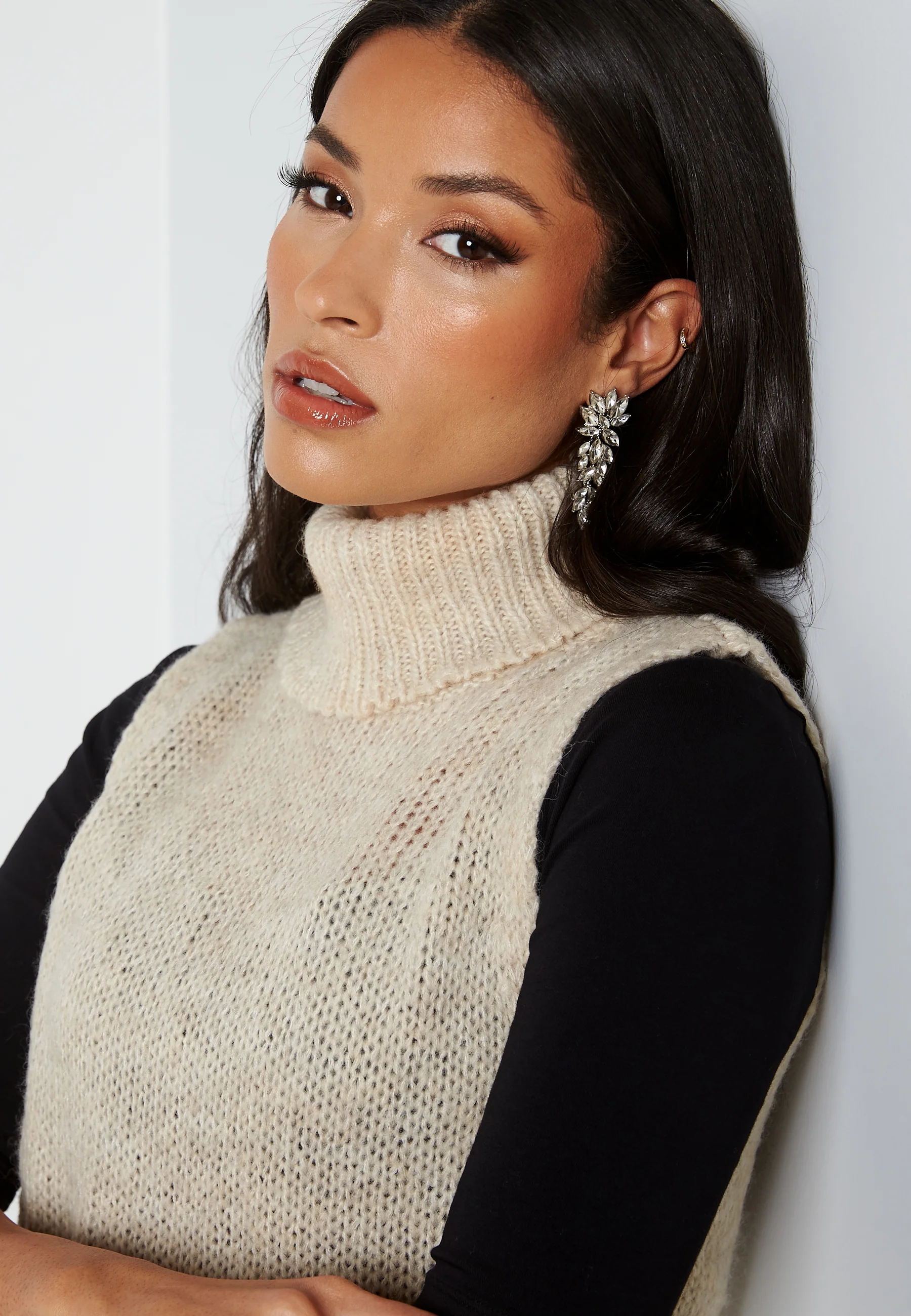 Peyton S/L Knit Waistcoat - Image 4