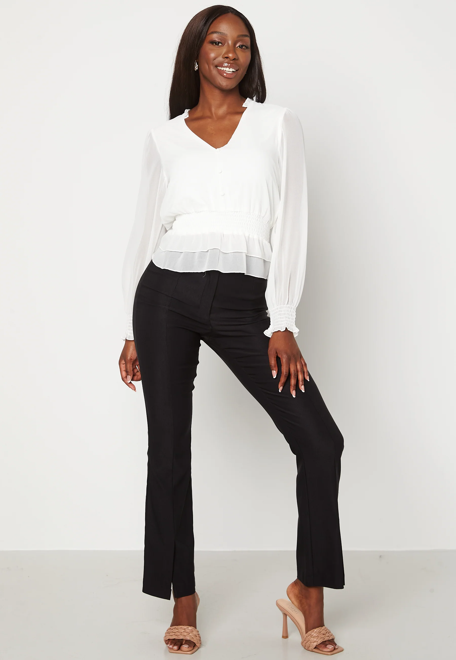 Phetra stretchy suit trousers