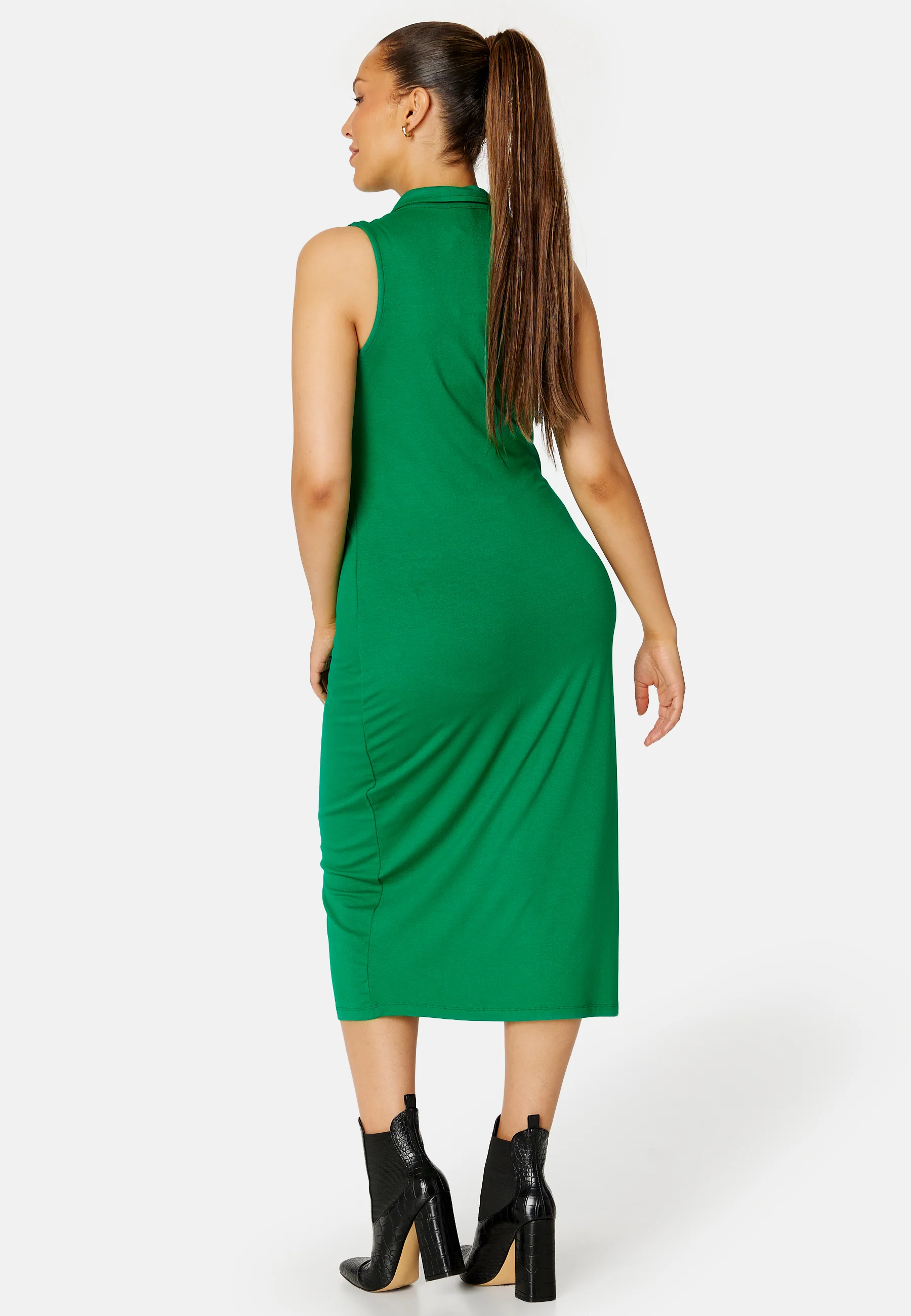 Philippa drapy button dress - Image 6