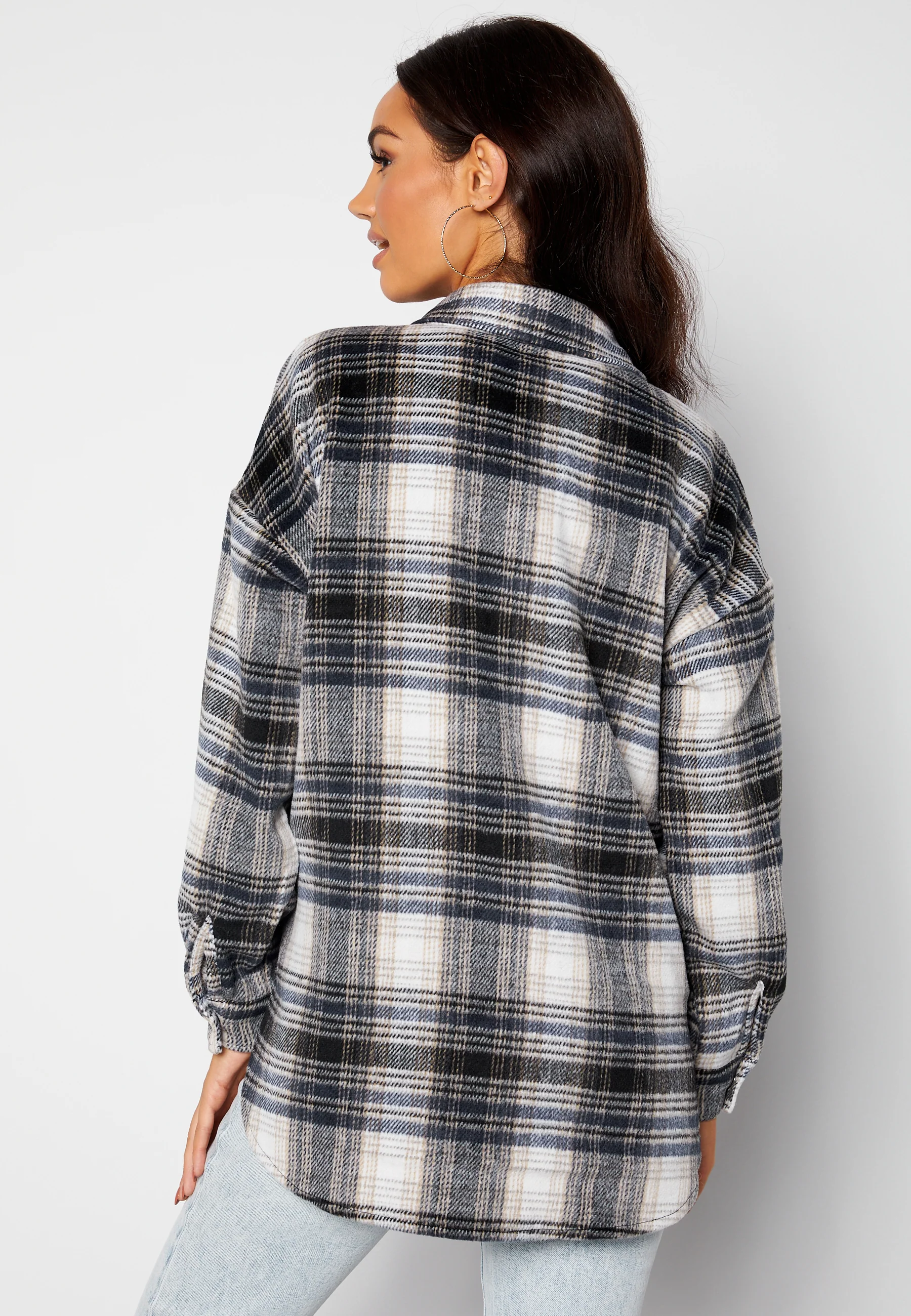 Pia L/S Plaided Shirt - Image 3