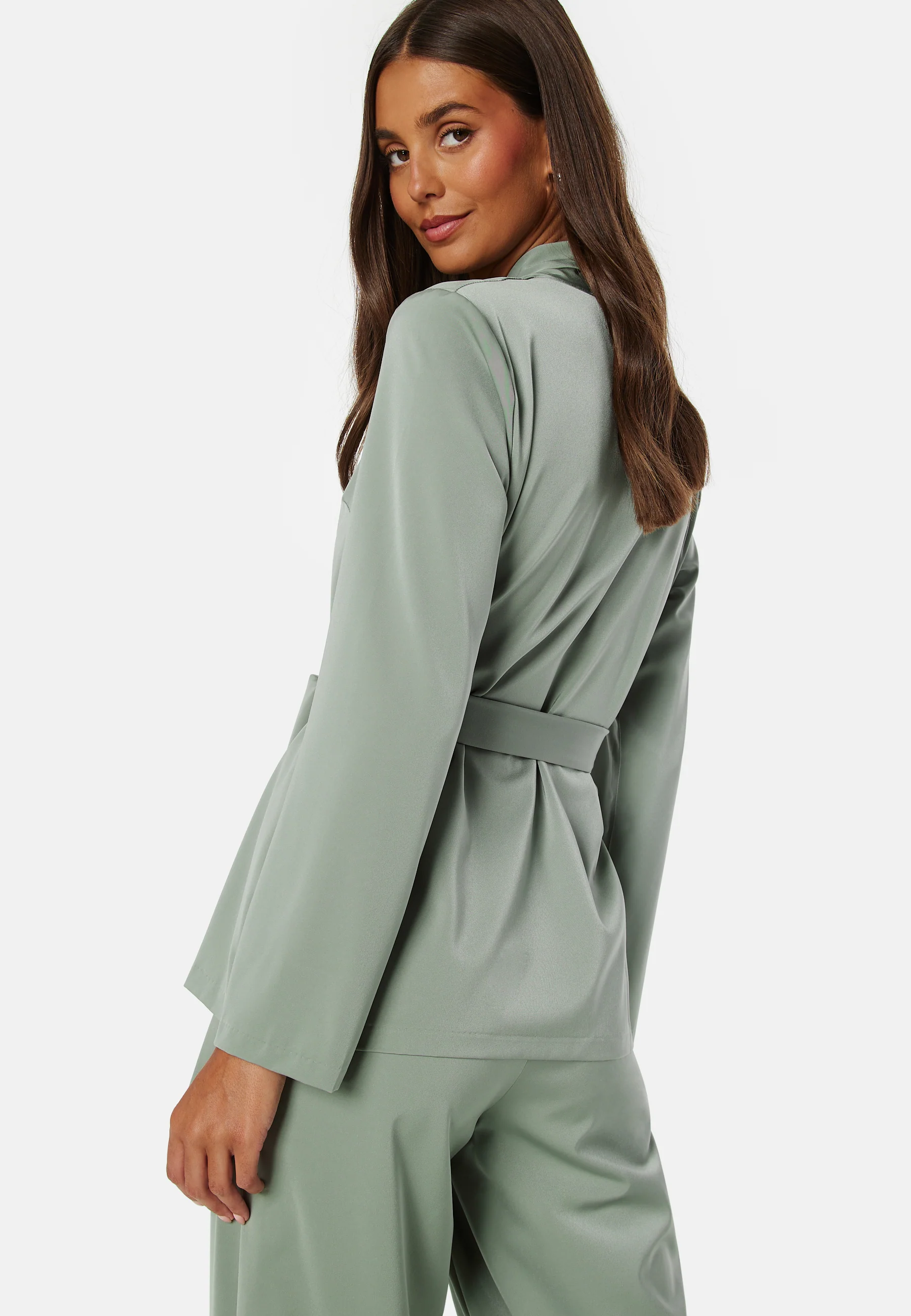 Pilar Soft Satin Blazer - Image 3