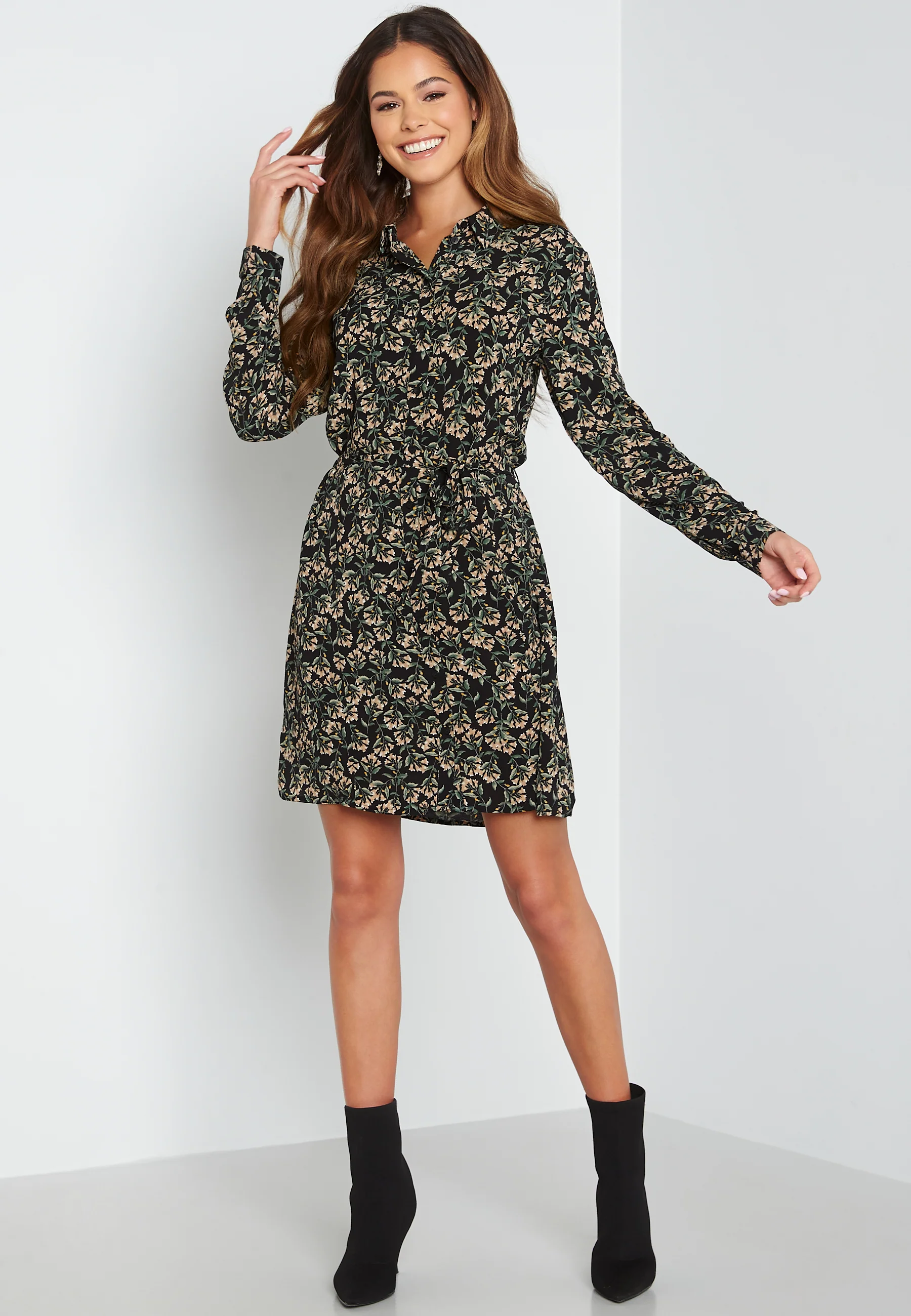 Piper Gina L/S Shirt Dress - Image 2