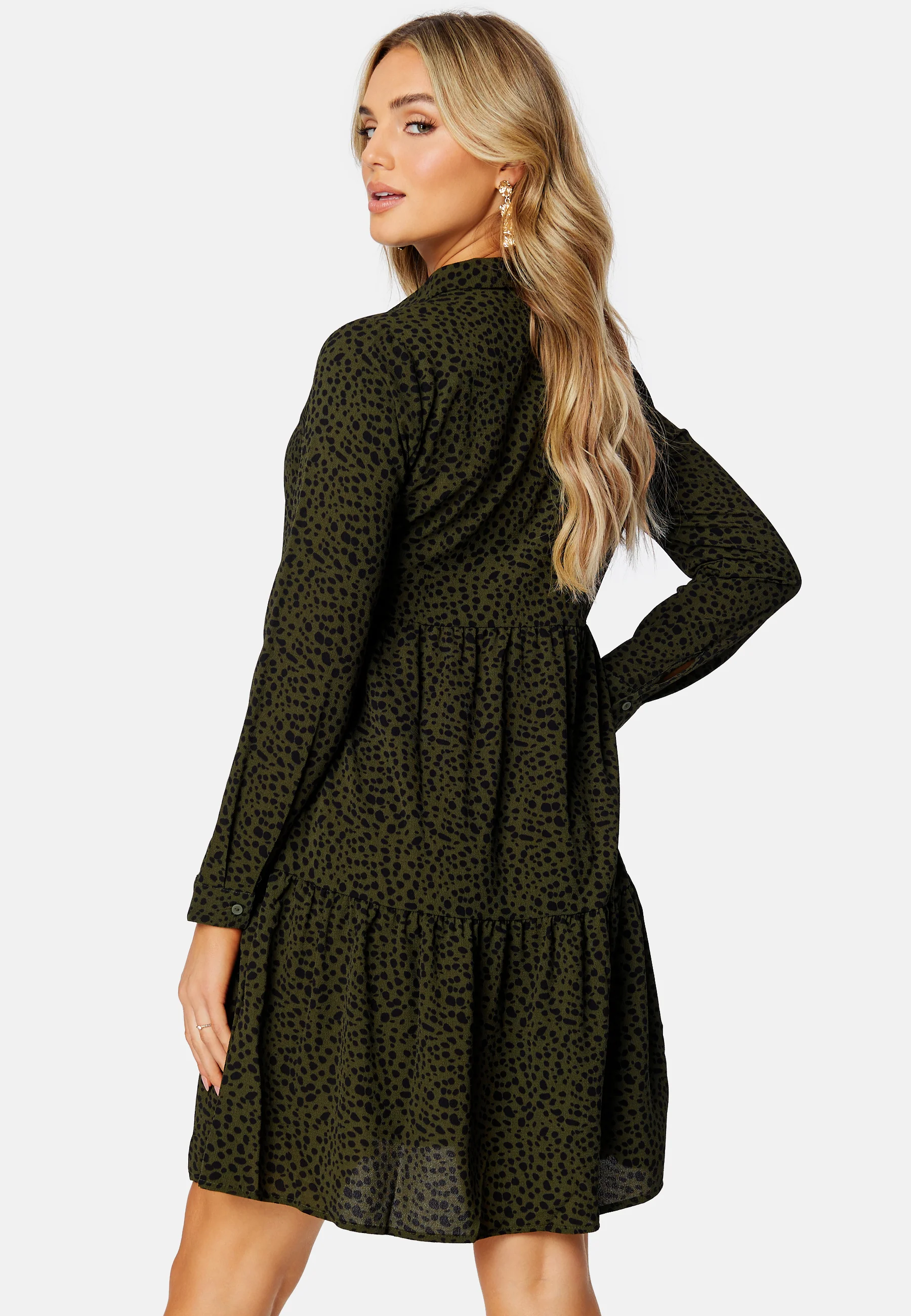 Piper L/S AOP Shirt Dress - Image 3
