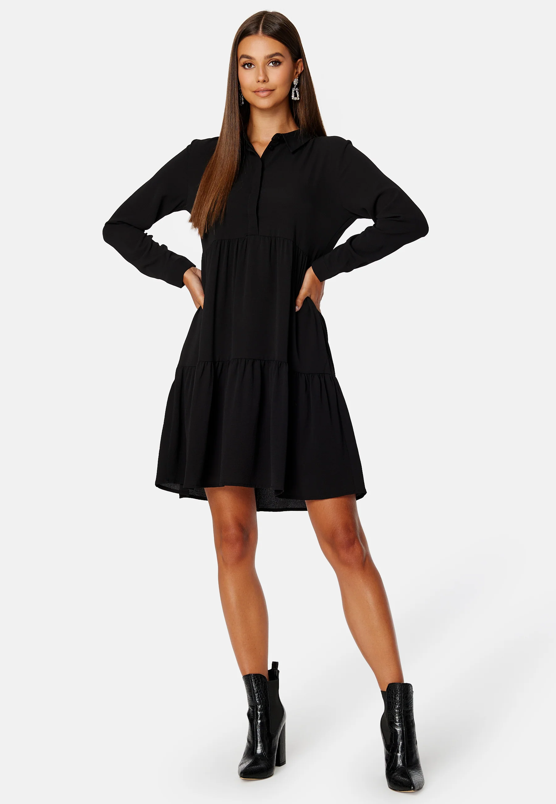 Piper L/S Shirt Dress - Image 2