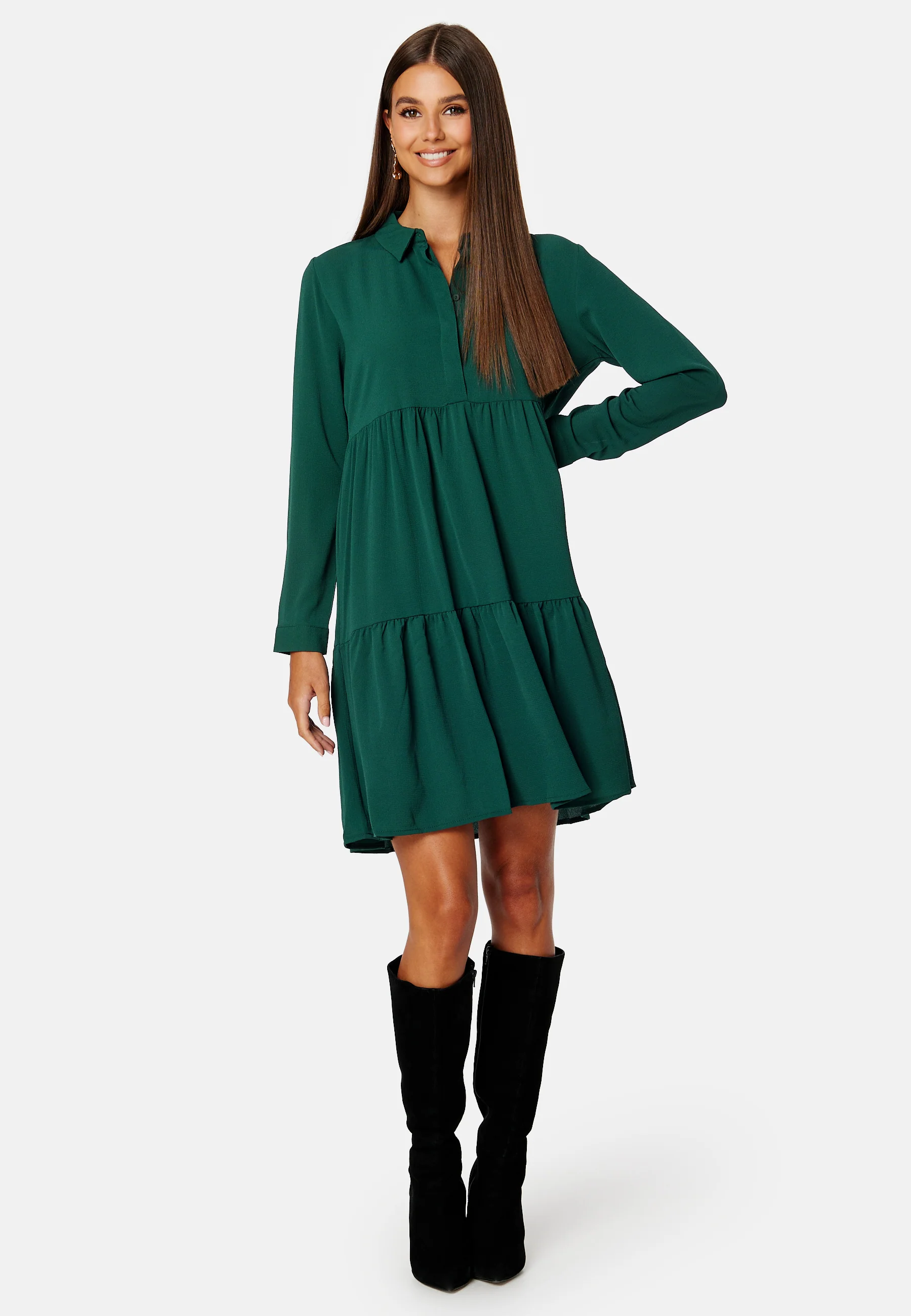Piper L/S Shirt Dress - Image 2