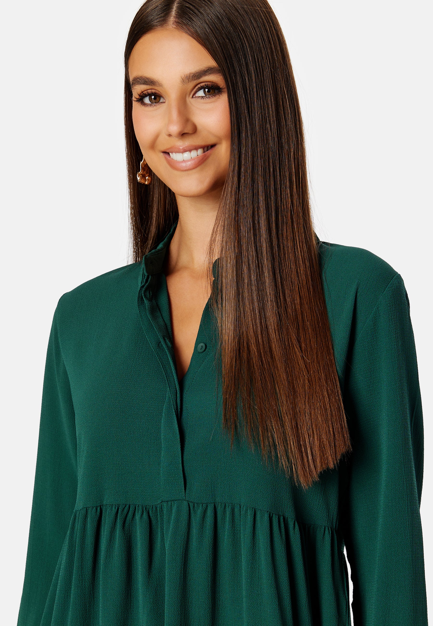 Piper L/S Shirt Dress - Image 4