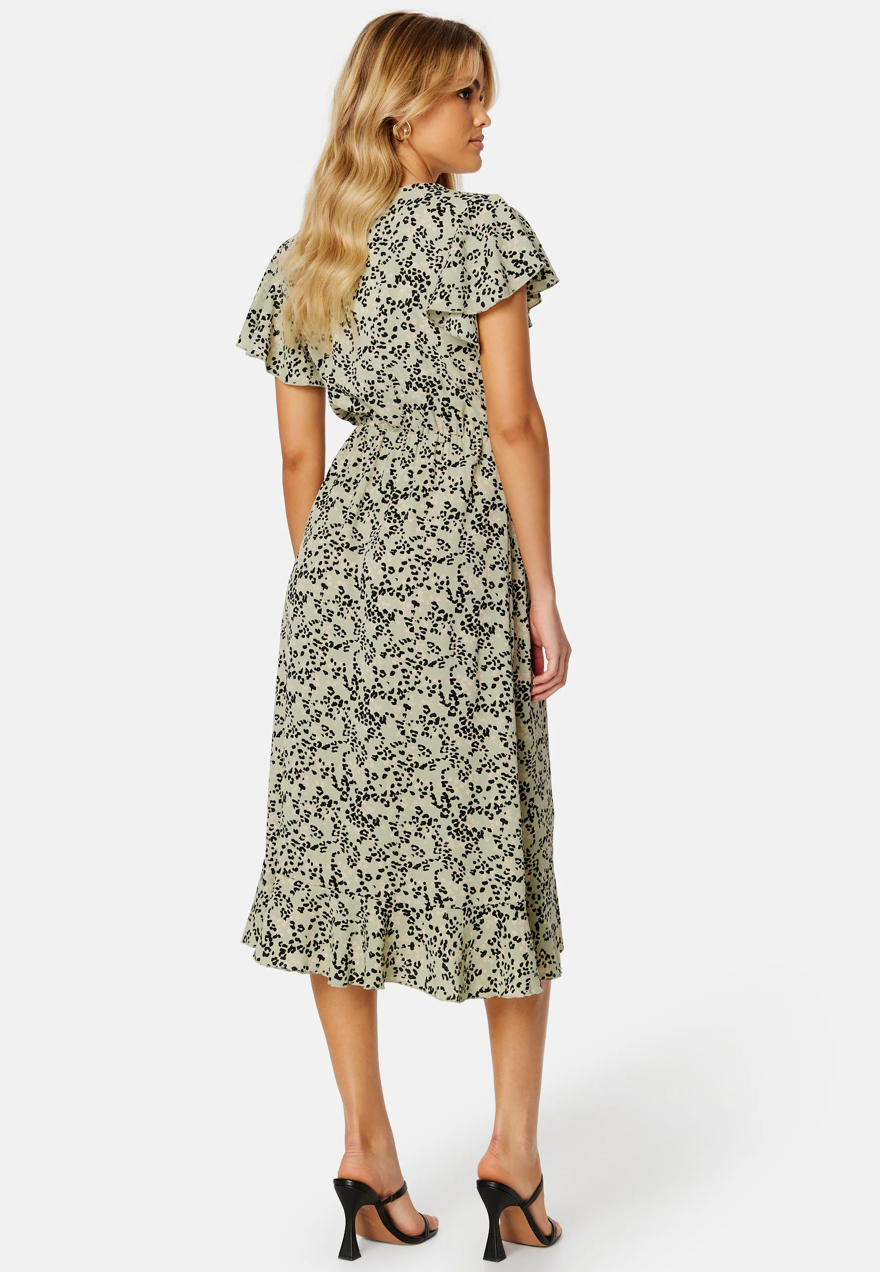 Piper Midi Flounce Dress - Image 3
