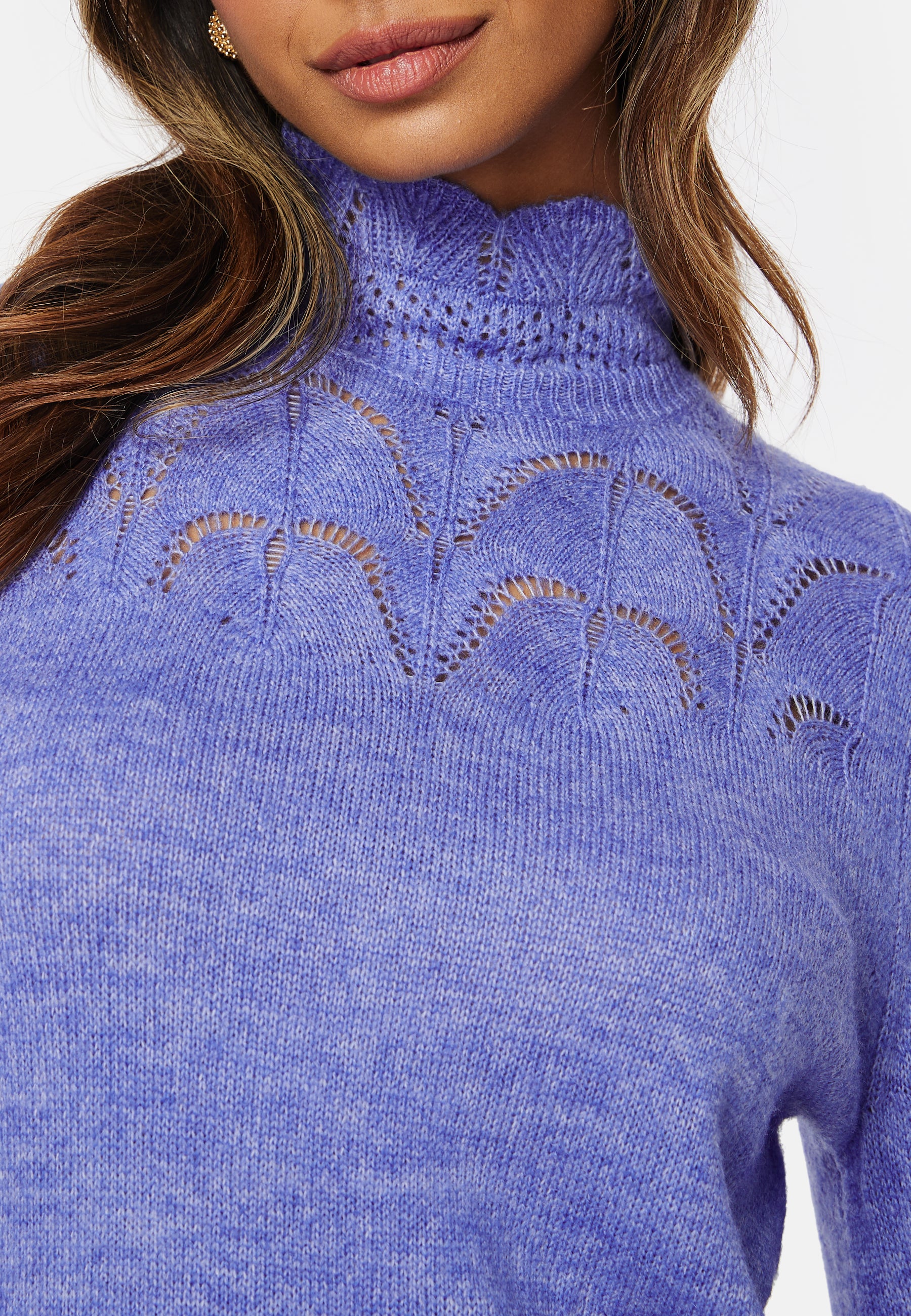 Pivi L/S High Neck Knit Pullover - Image 4