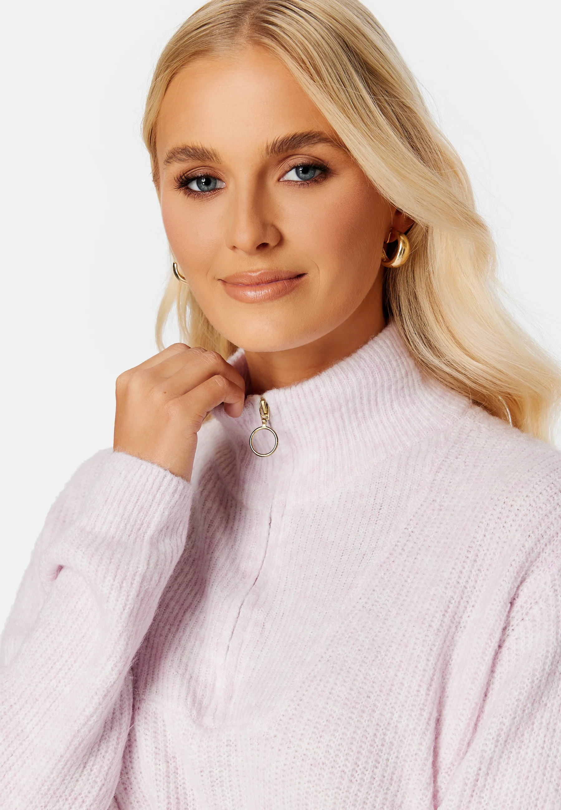 Plaza LS Zipper Blouse GA - Image 5