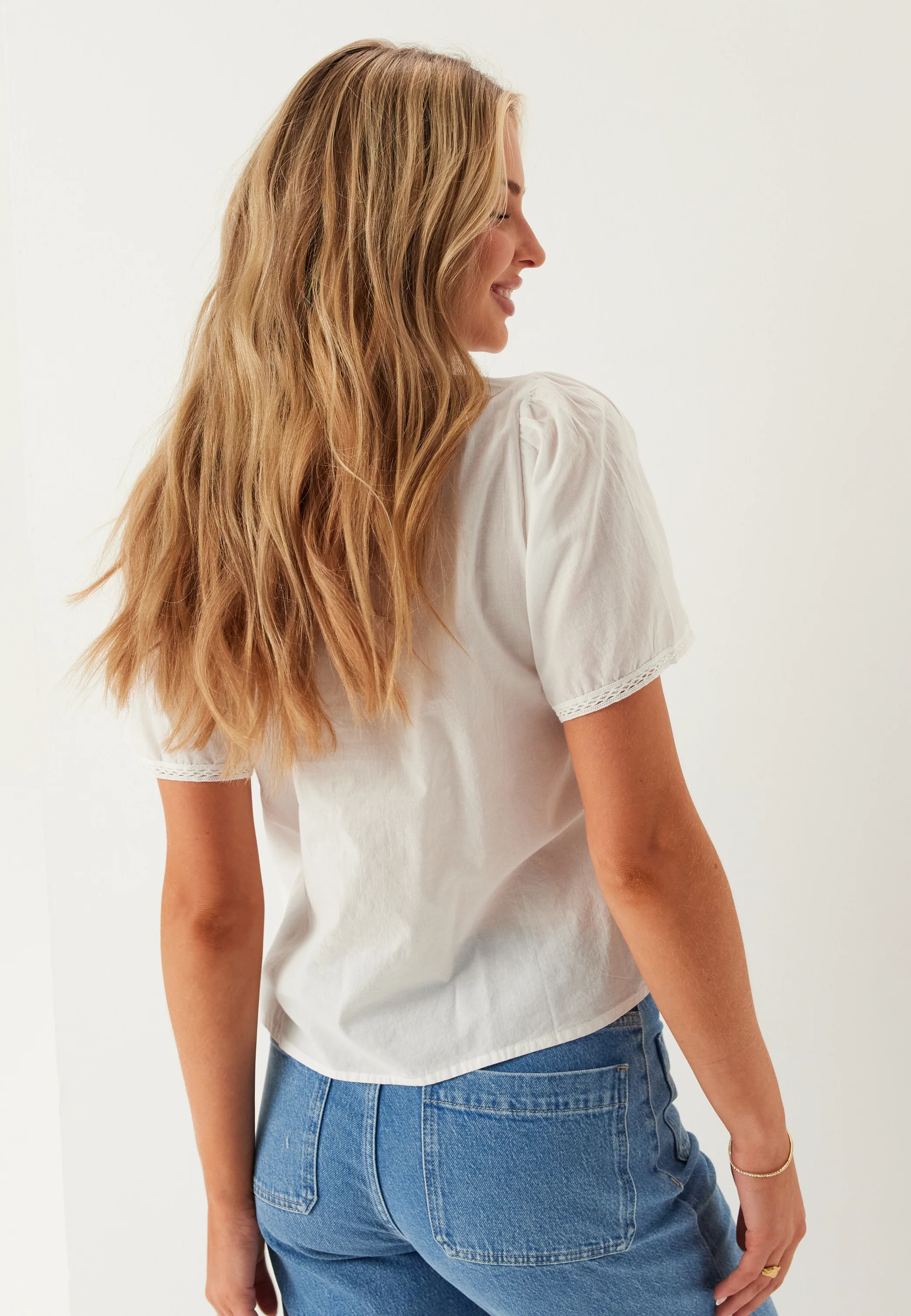 Pleated Detail Blouse - Image 5