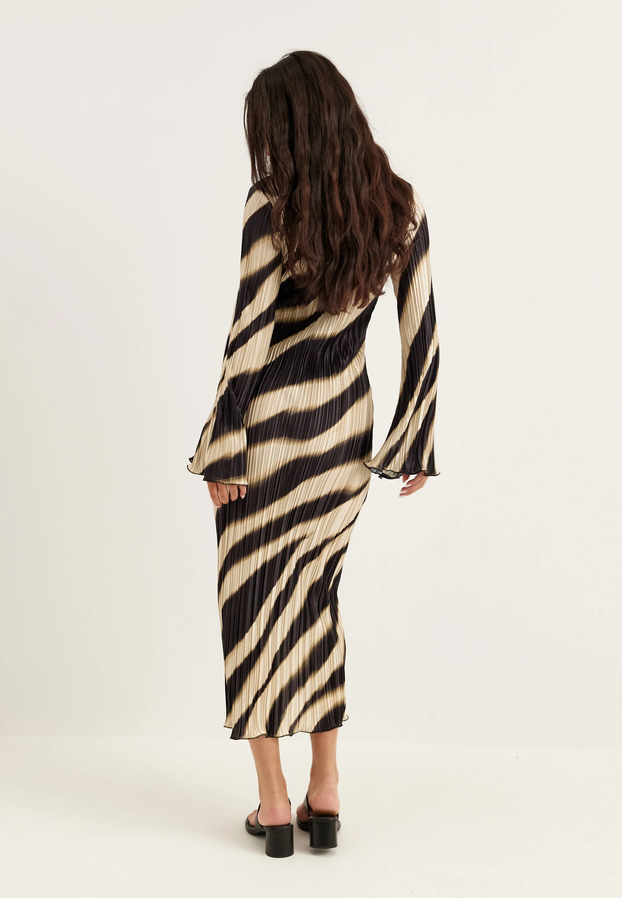 Pleated Frill Dress - Image 6
