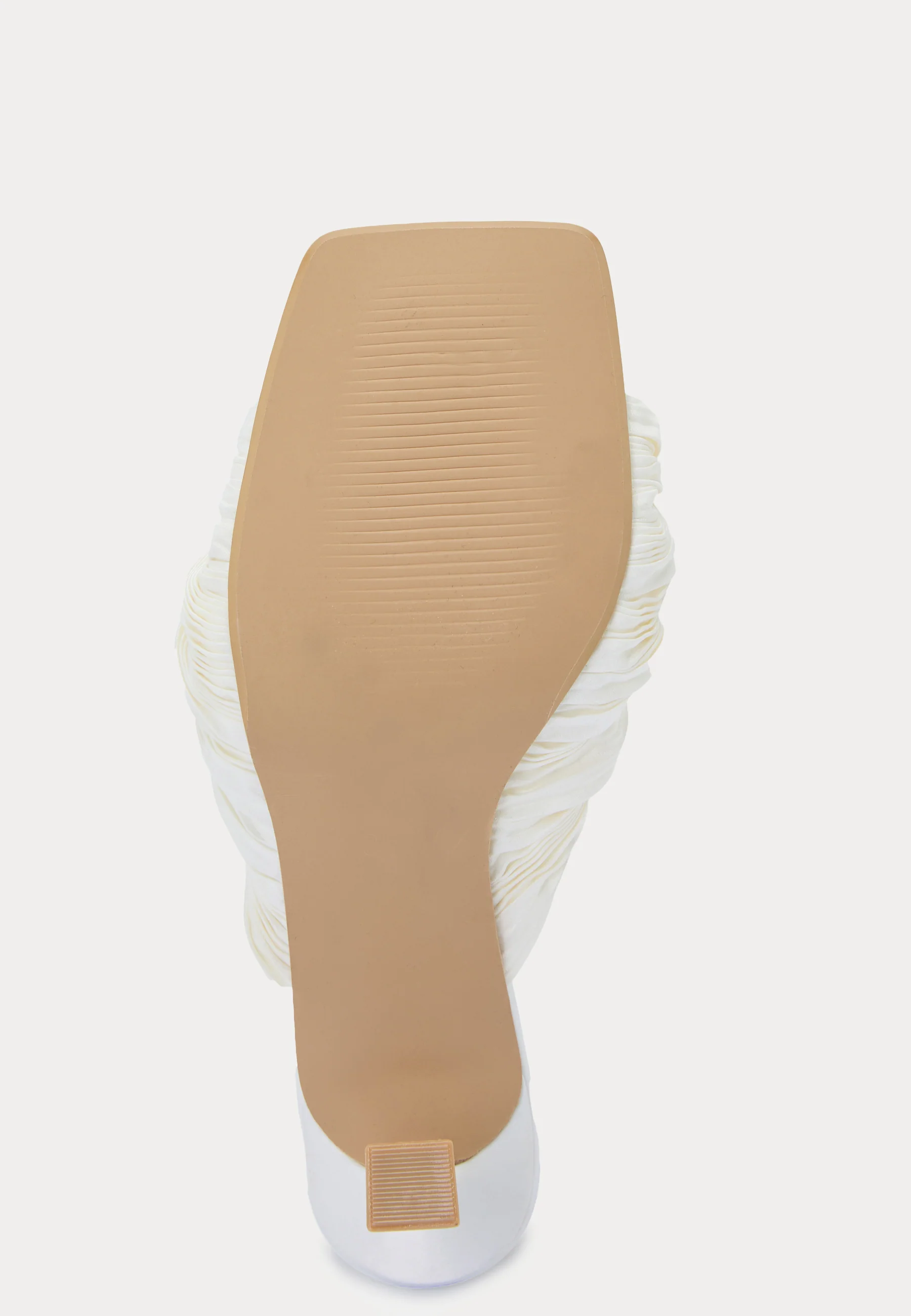 Pleated Front Heeled Sandal - Image 7