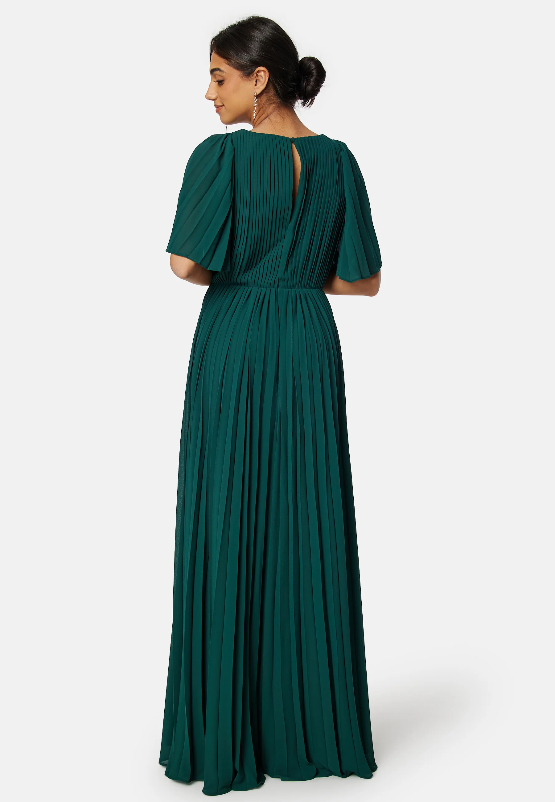 Pleated Slit Gown - Image 2