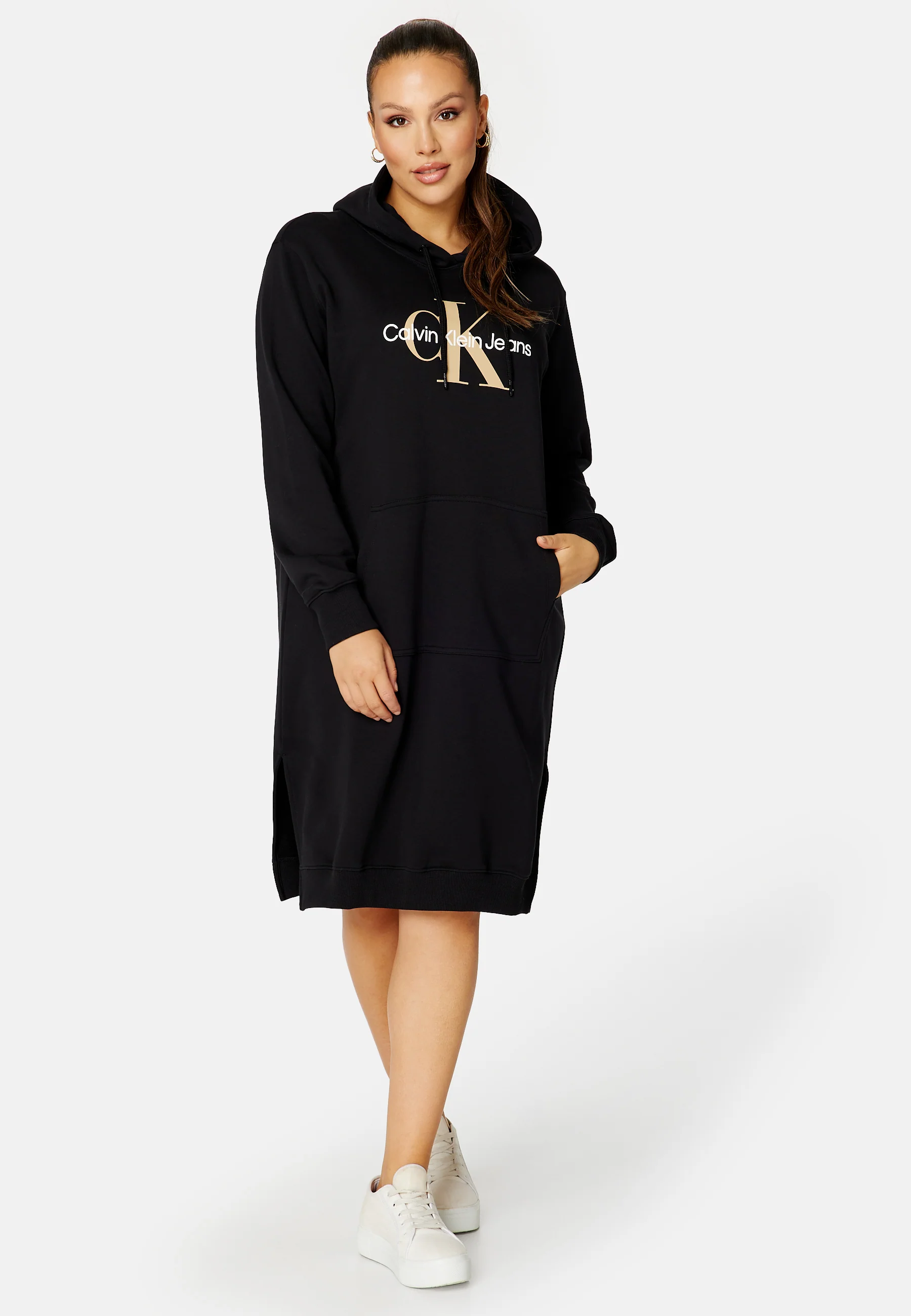 Plus Monogram Hoddie Dress - Image 2