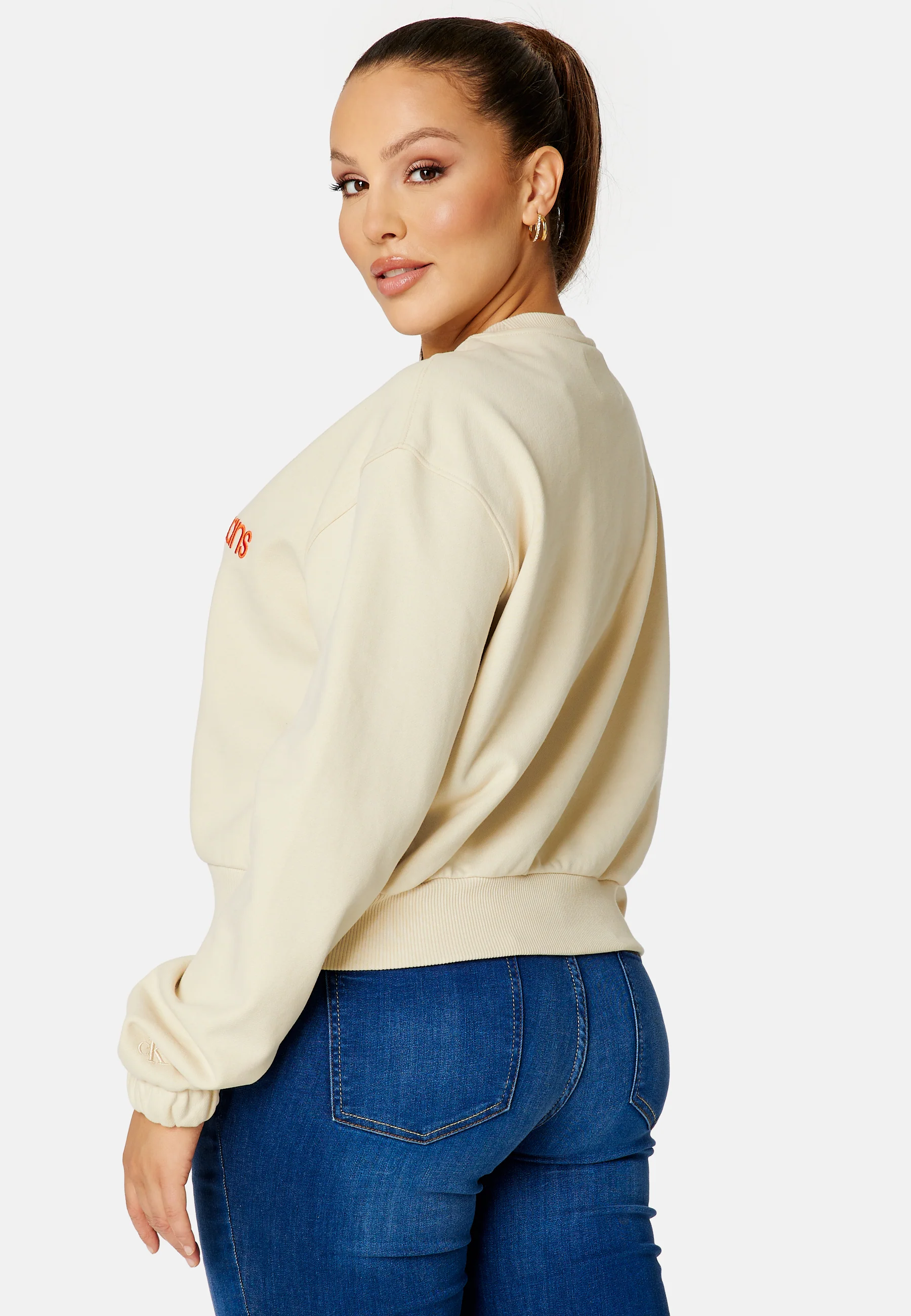 Plus Two Tone Monogram Crew Neck - Image 3