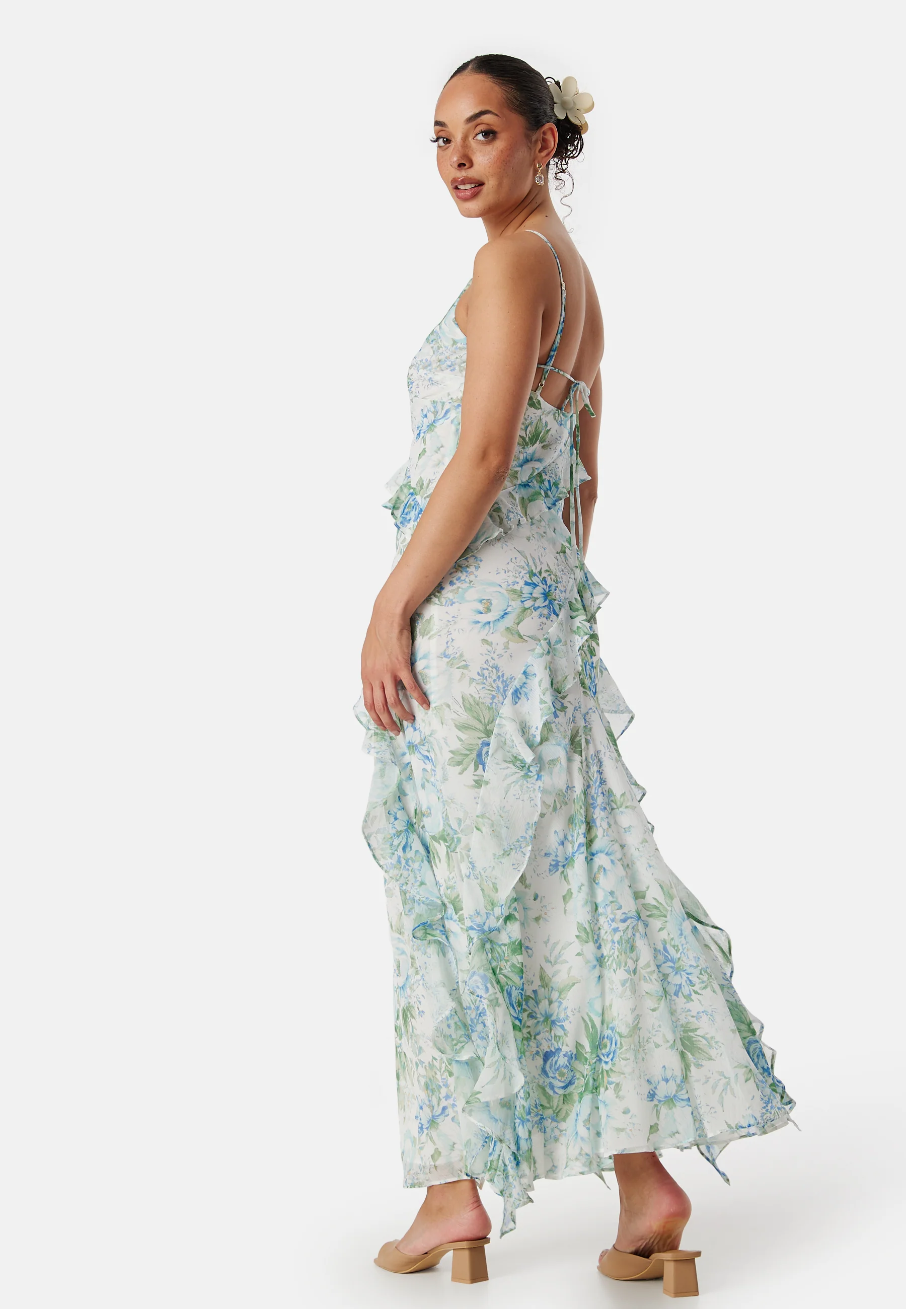 Poppy Ruffle Maxi Dress - Image 3