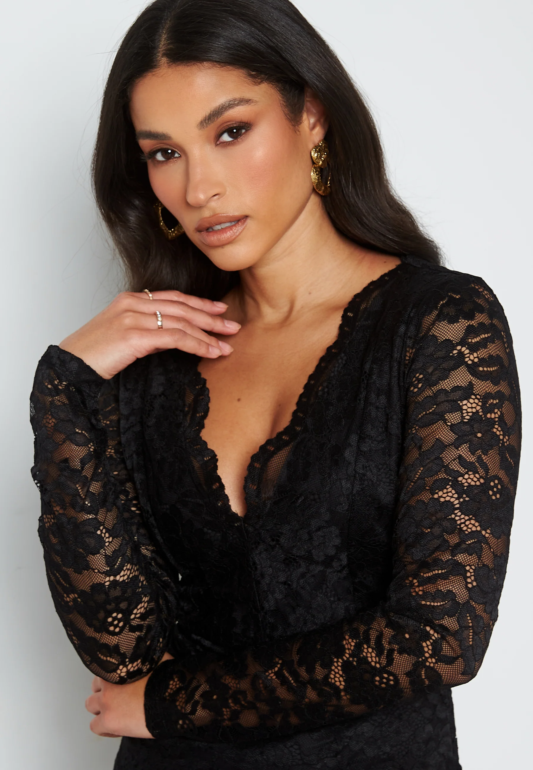 Primrose L/S Lace Dress - Image 4