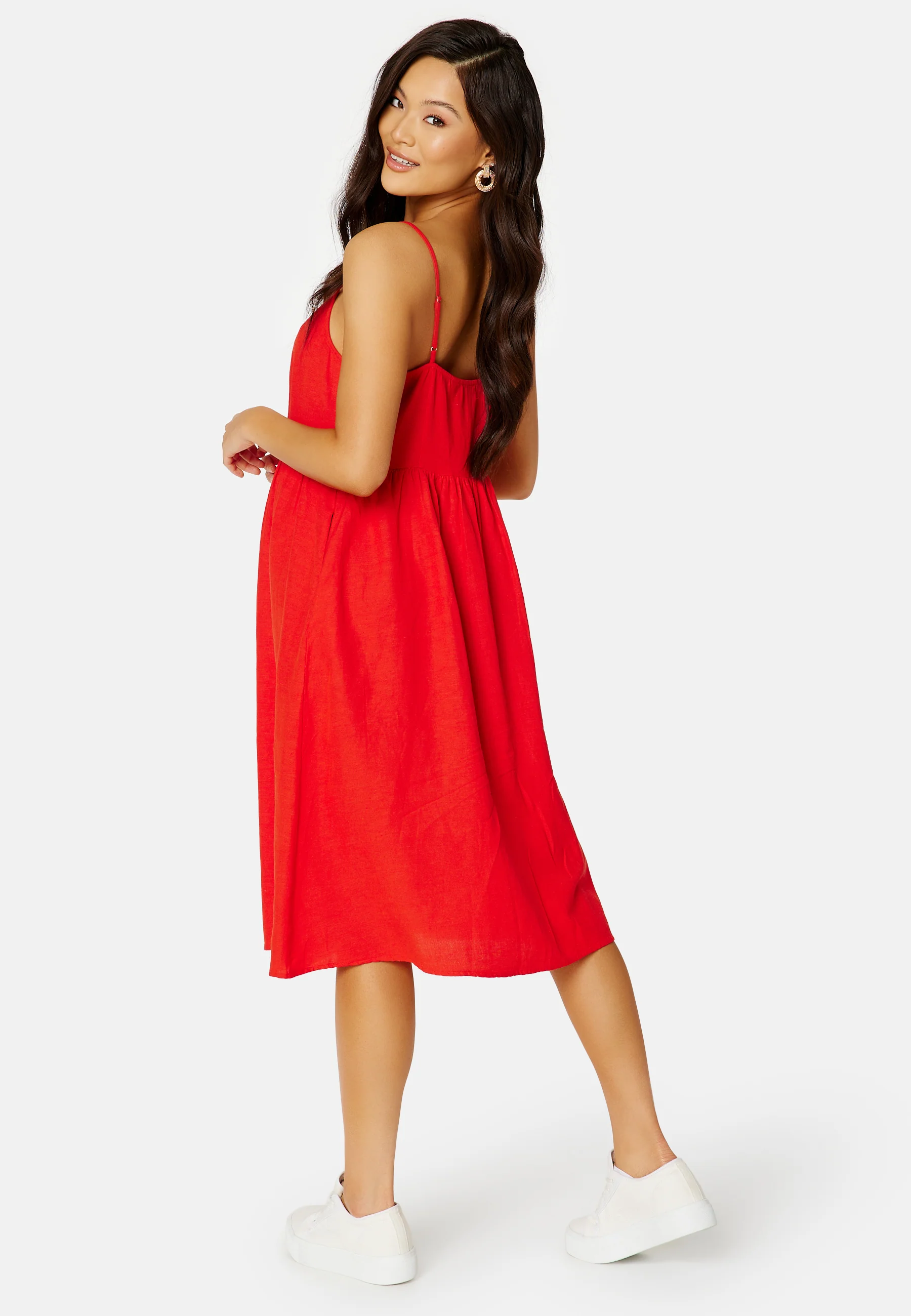 Prisilla S/L Strap Knee Dress - Image 2