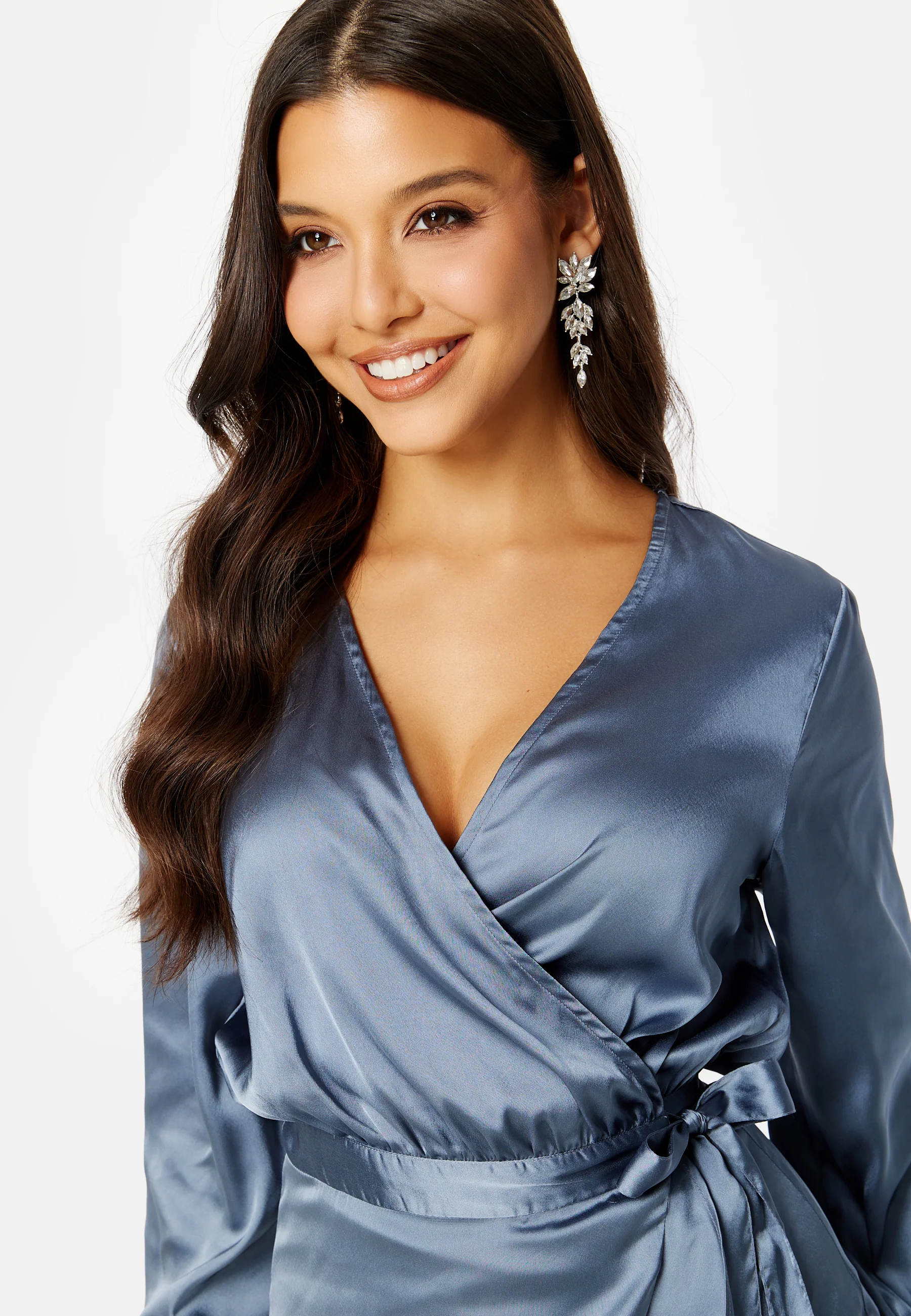 Priya Satin Dress - Image 4
