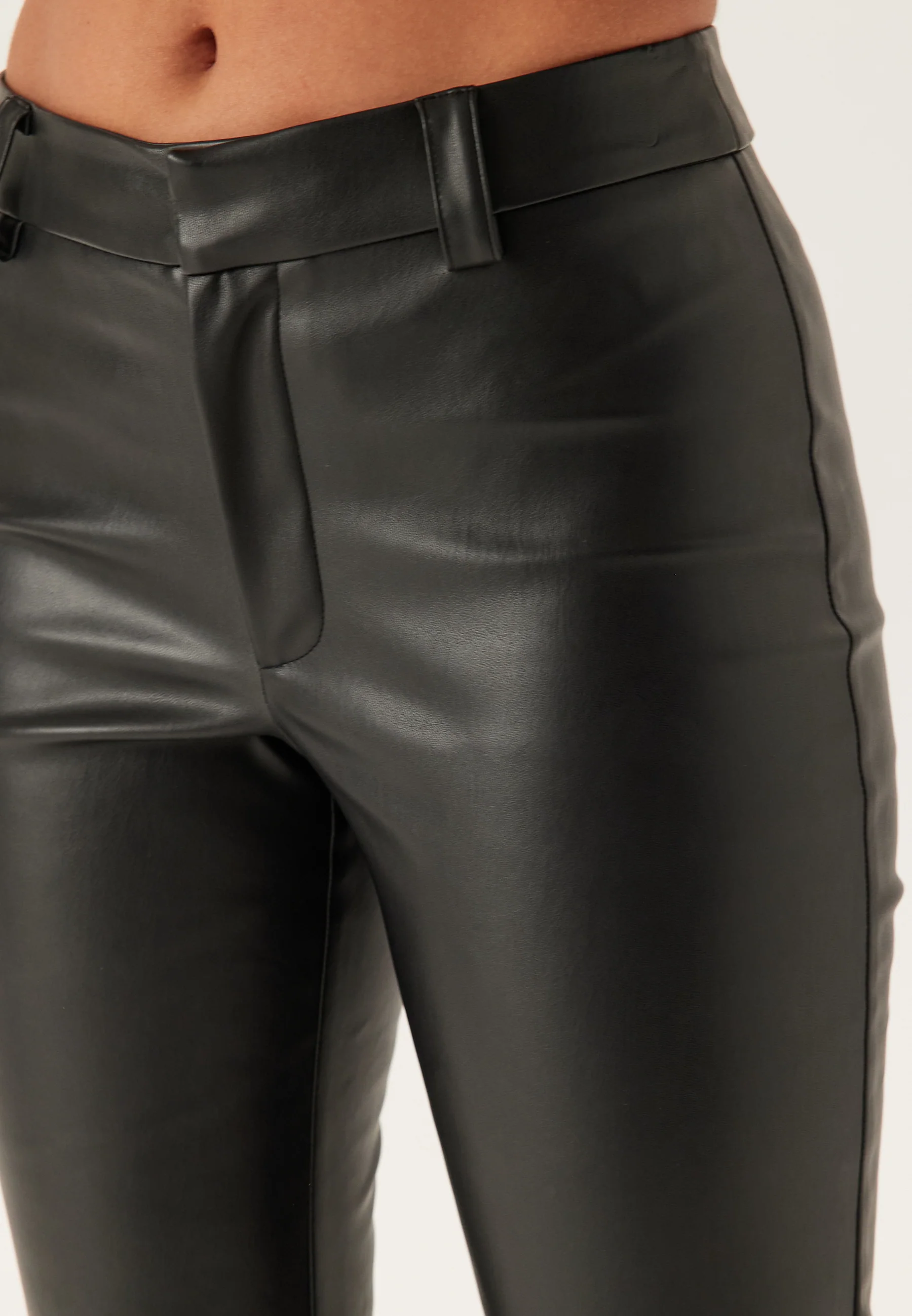 PU Bootcut Trousers - Image 5