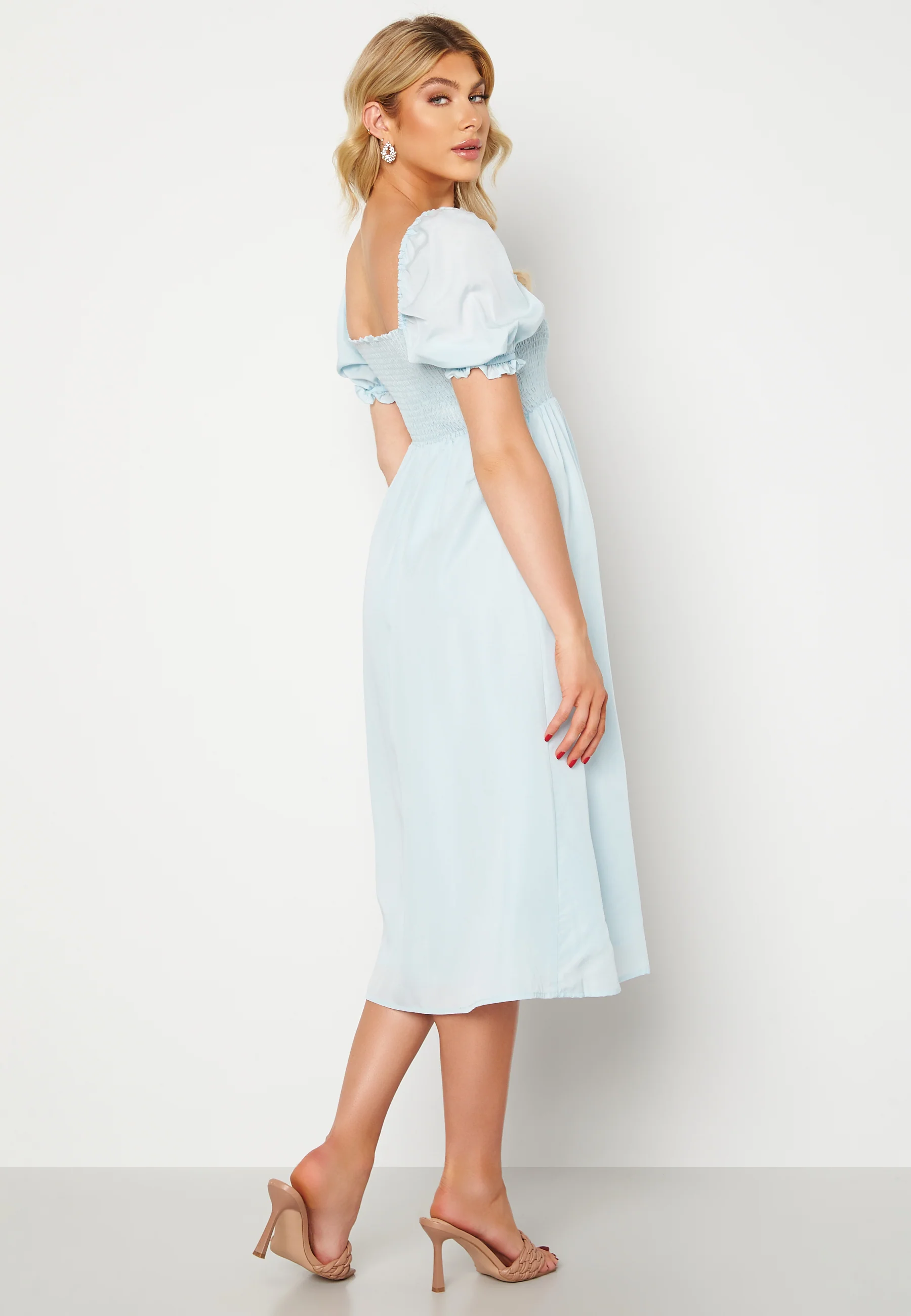 Puff Sleeve Dress - Image 2