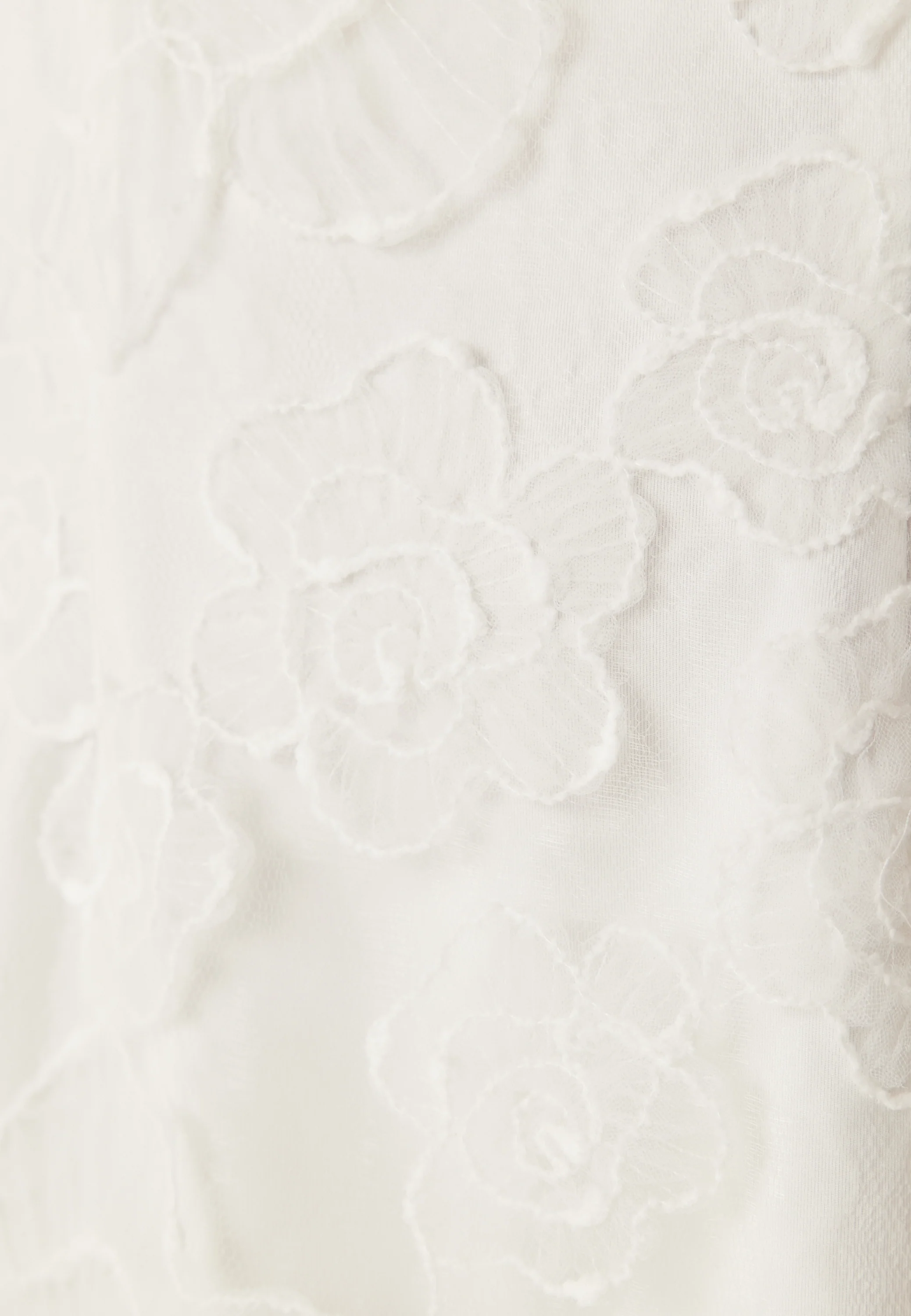 Puff Sleeve Embroidered Dress - Image 7