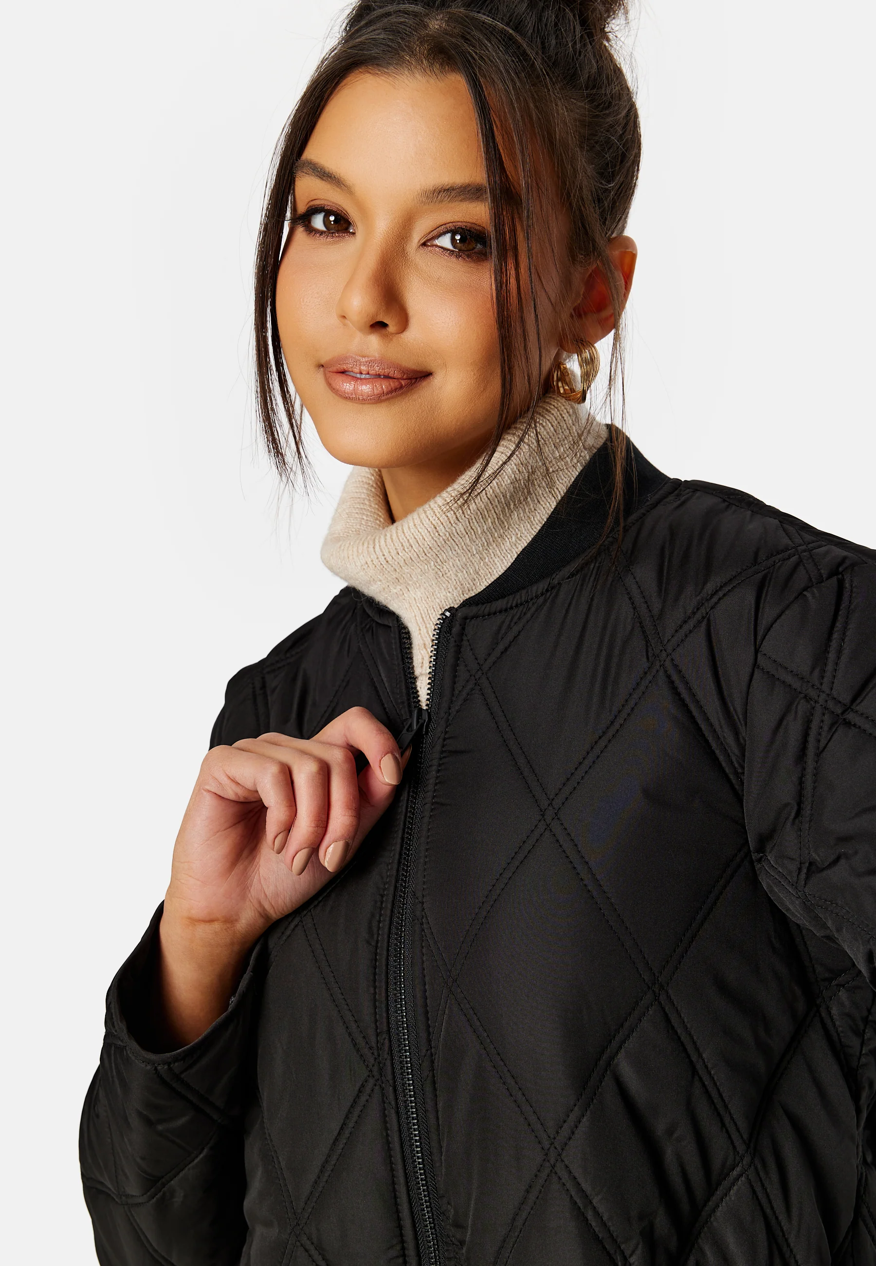 Quila New L/S Highlow Quilted - Image 5