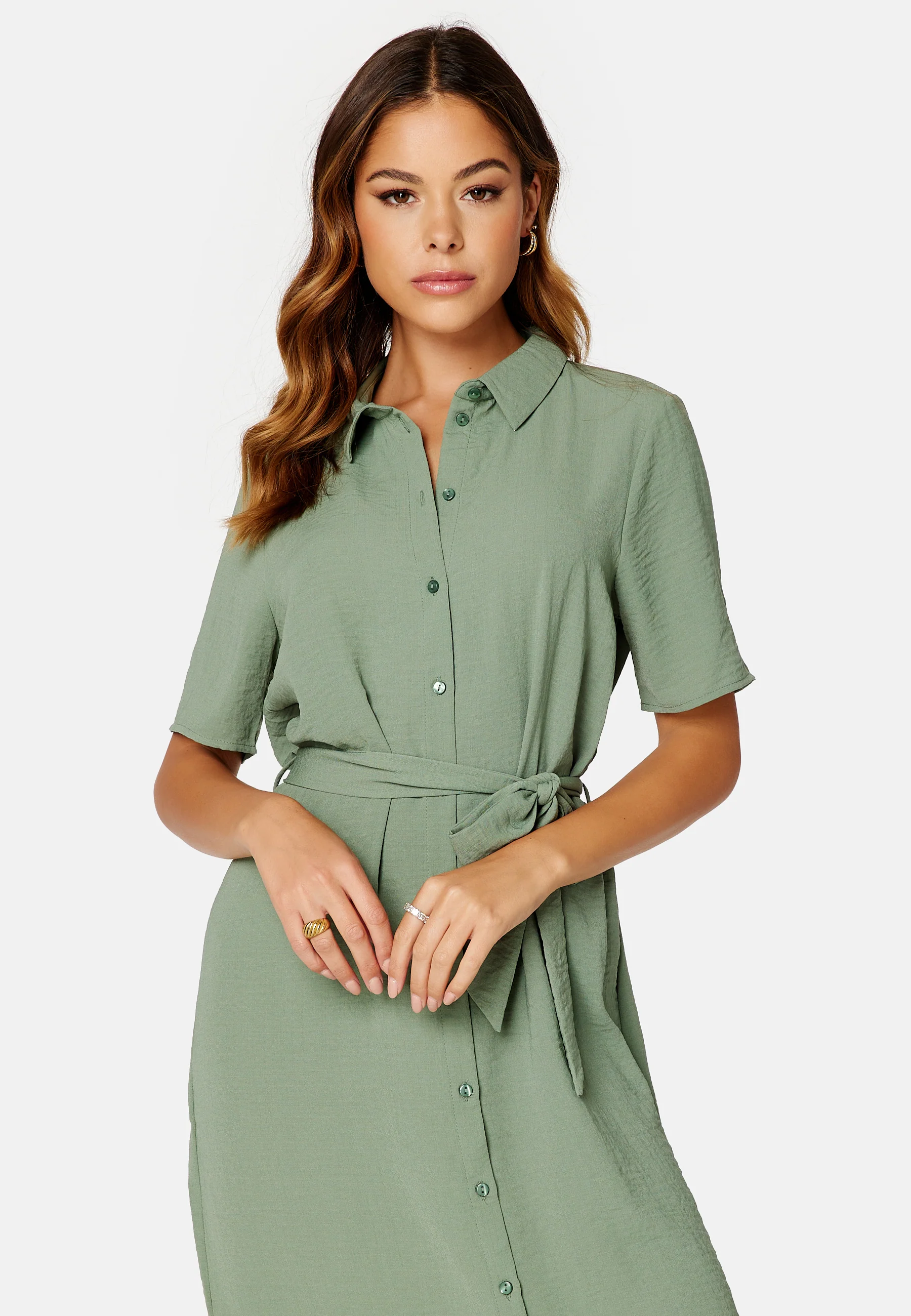 Rachel S/S Above Calf Dress - Image 3