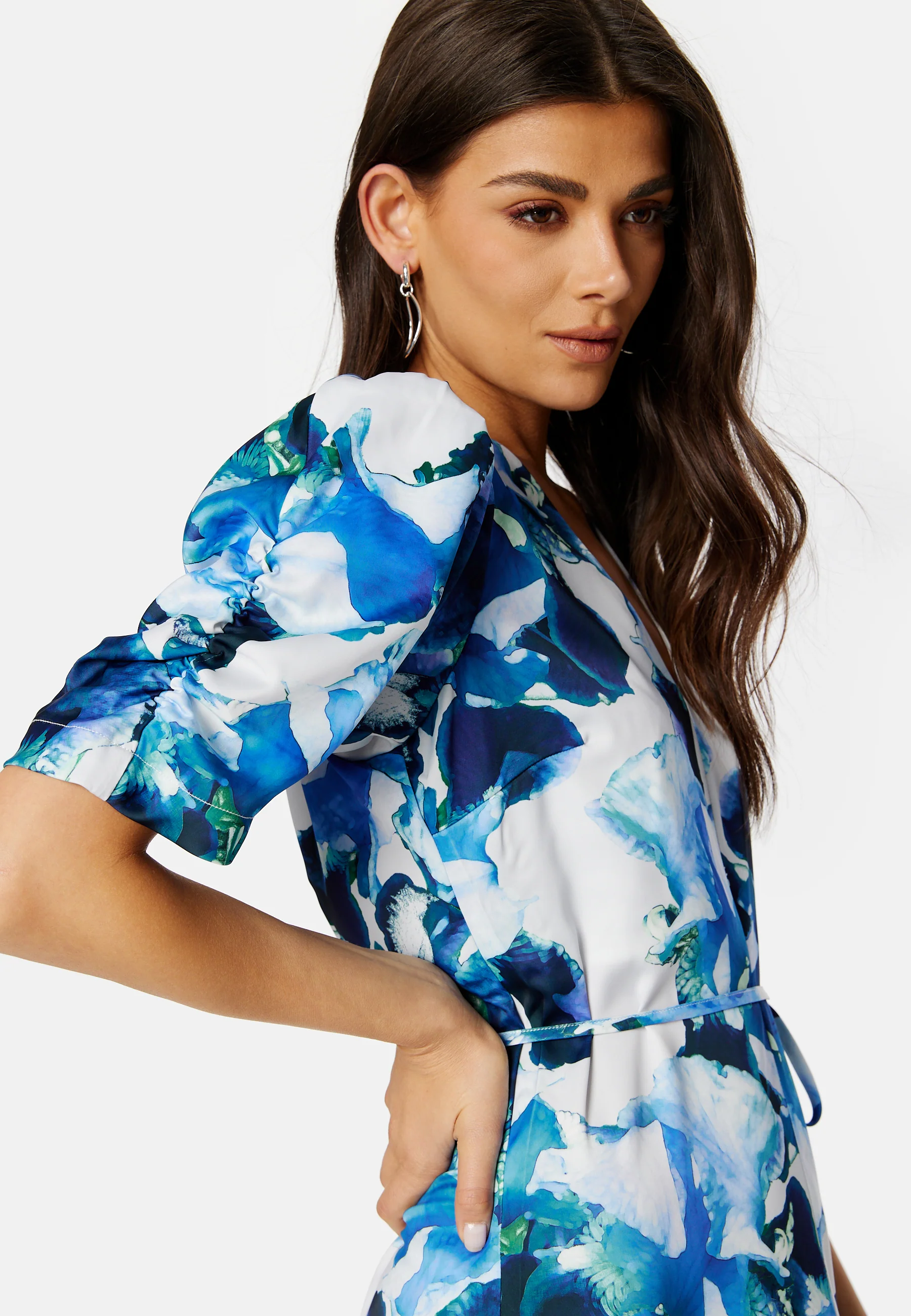 Rachelle Satin Dress - Image 4