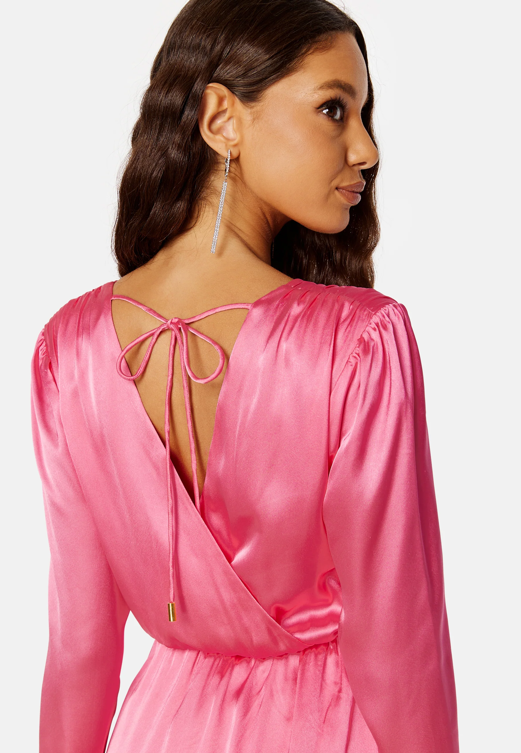 Rae Satin Dress - Image 2