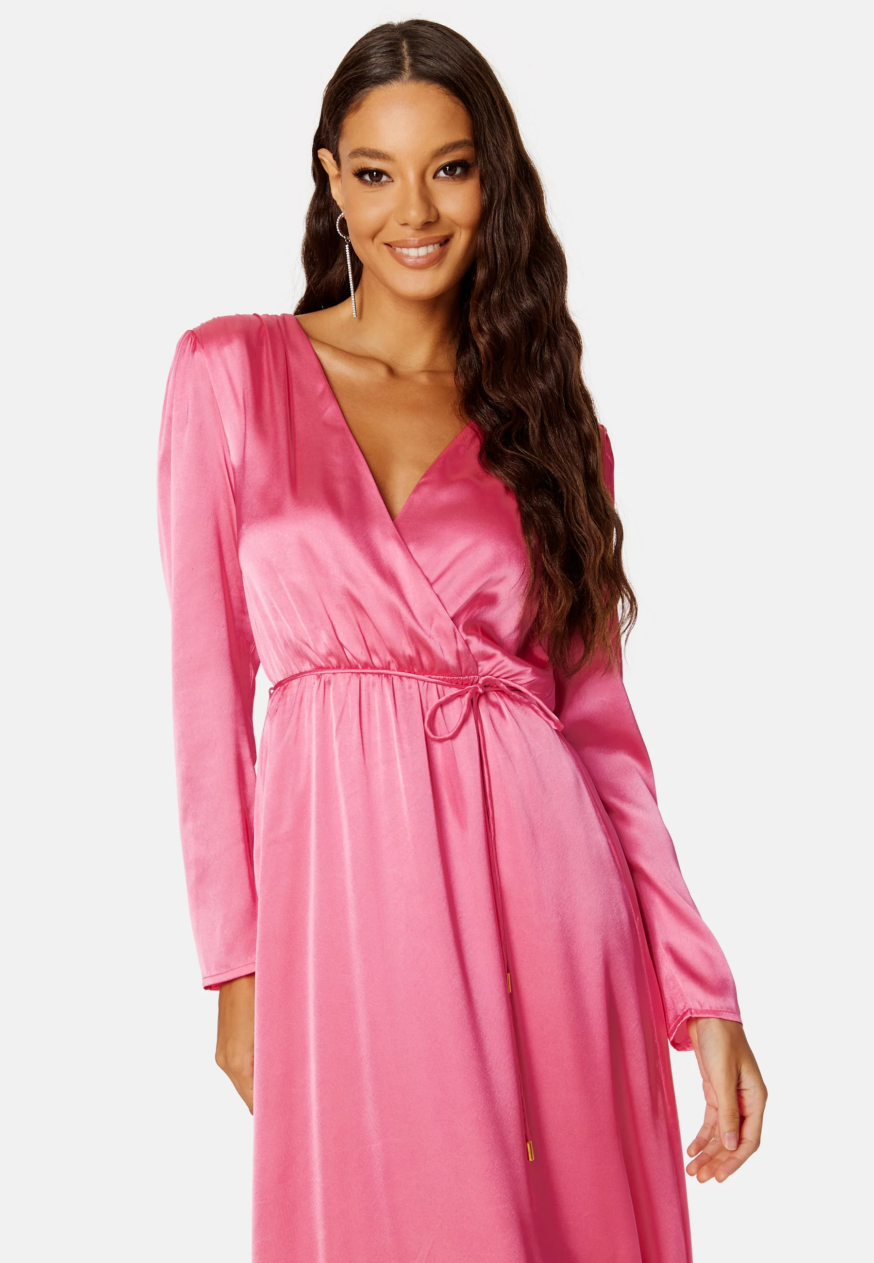 Rae Satin Dress - Image 4