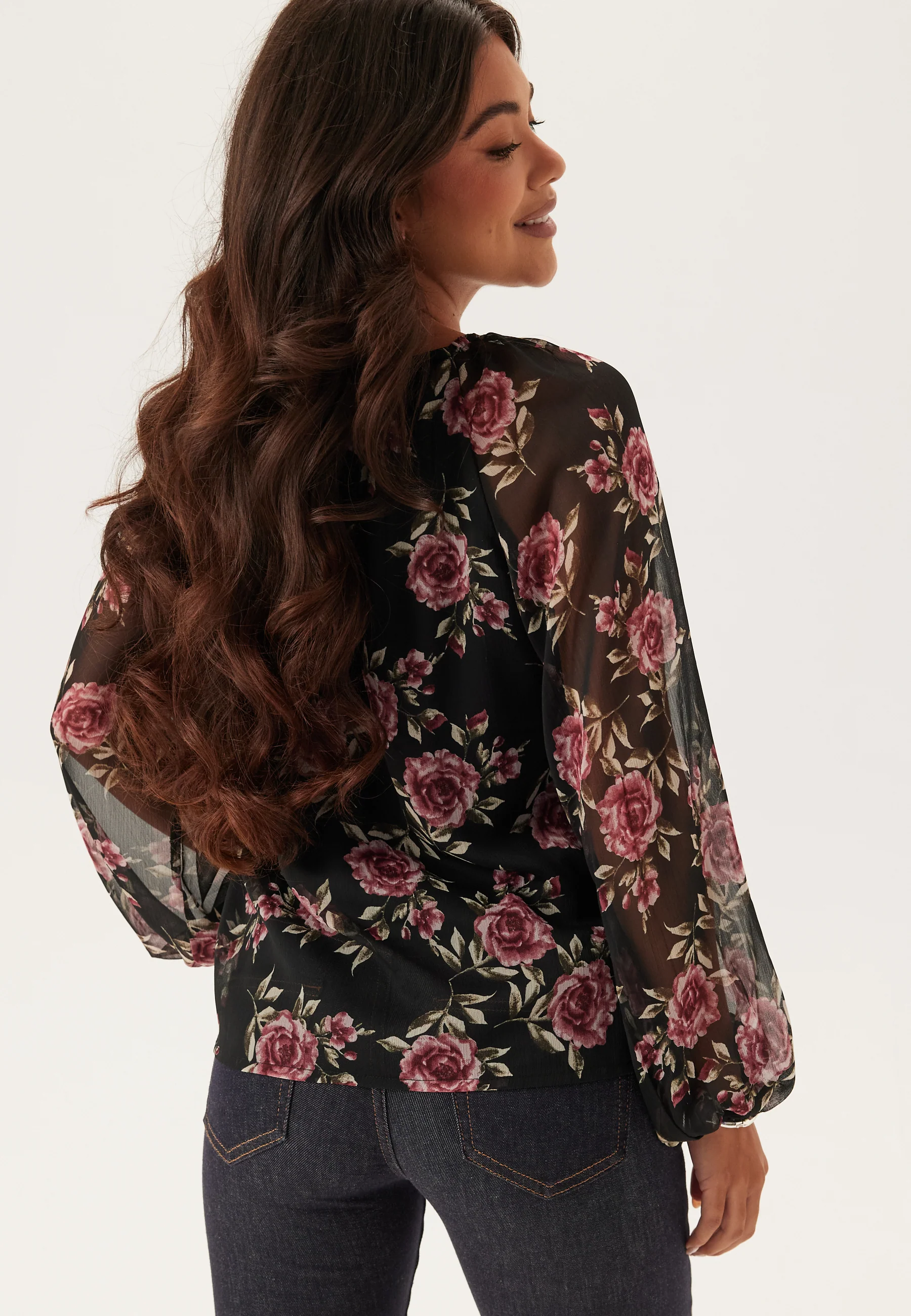 Raglan Chiffong Blouse - Image 2