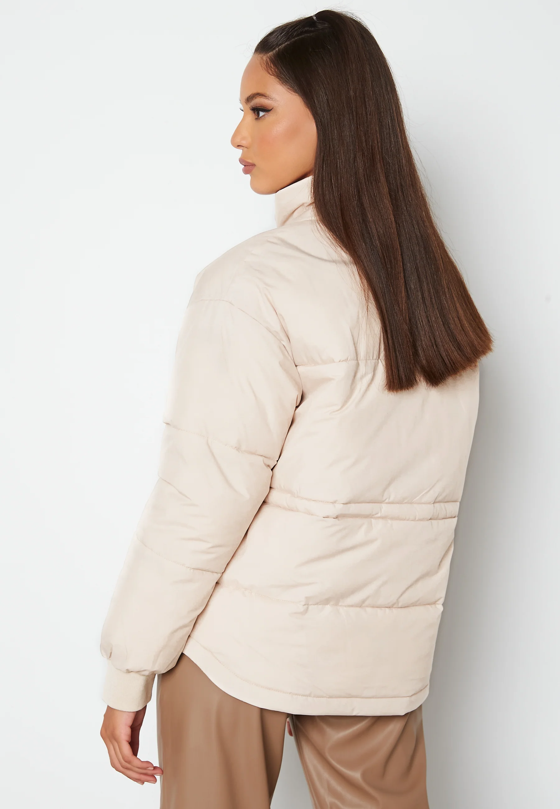 Rahima Drawstring Waist Puffer Jacket - Image 3