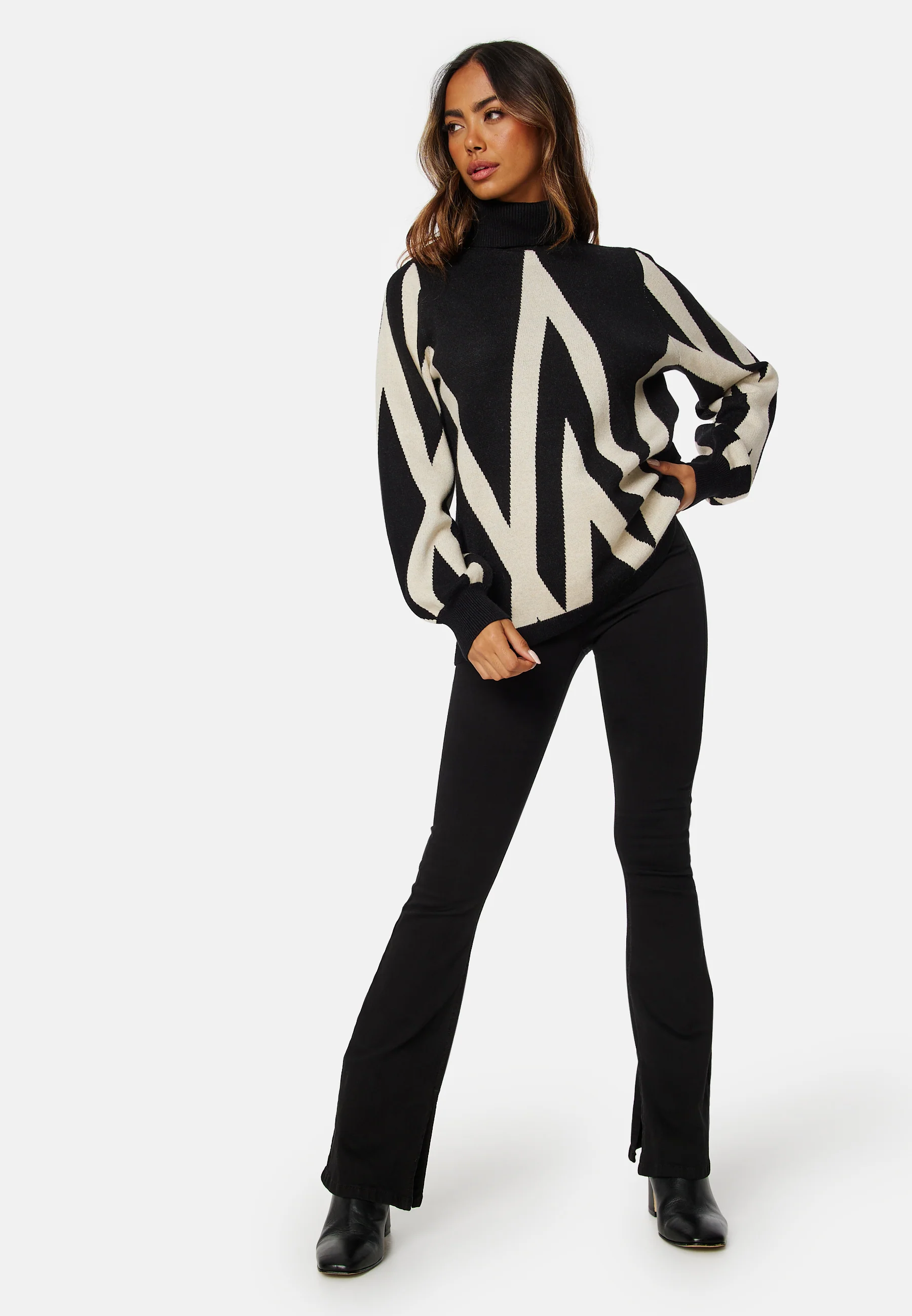 Ray L/S KNit Rollneck Pullover - Image 3