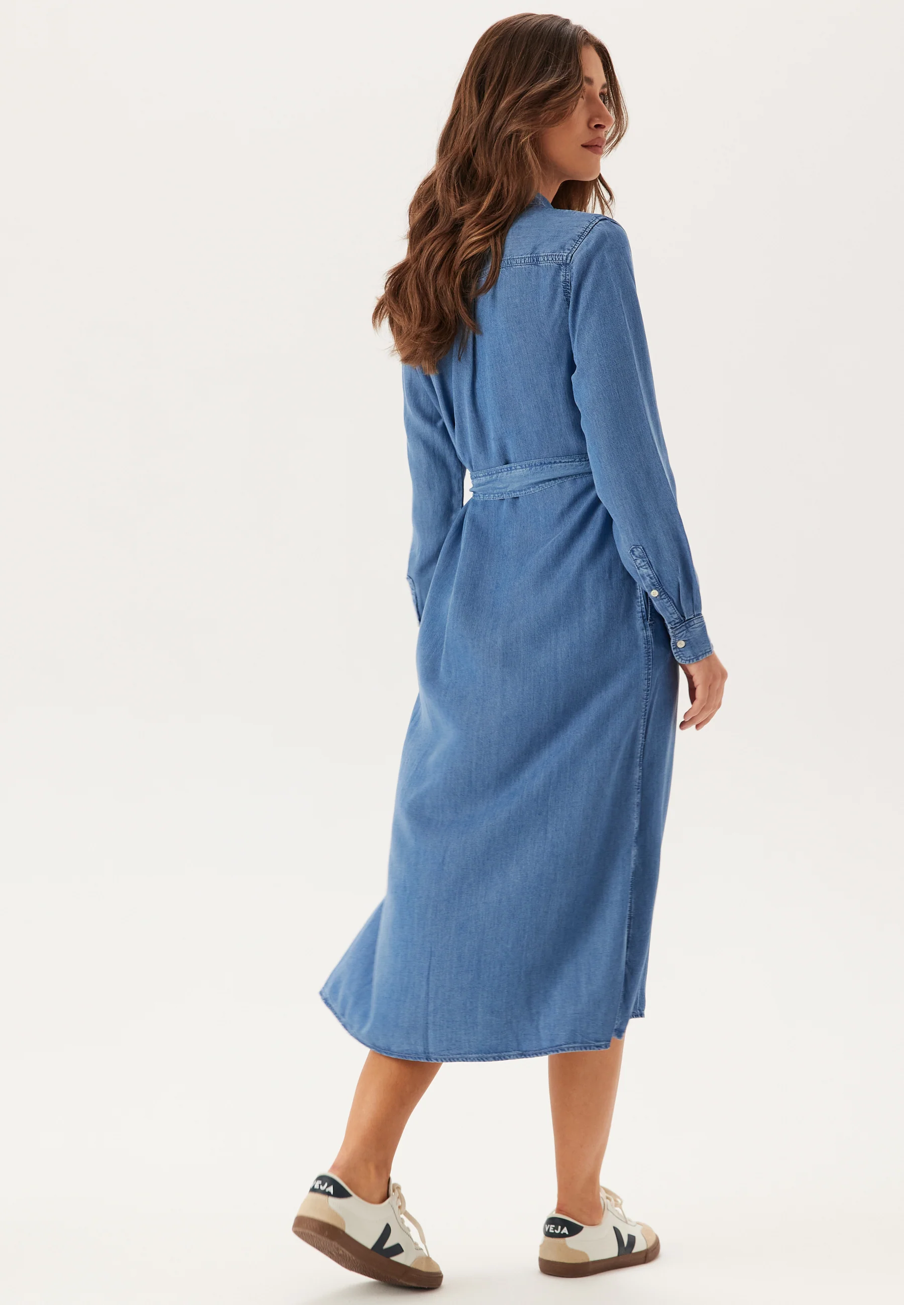 Reg Chambray Shirt dress - Image 3