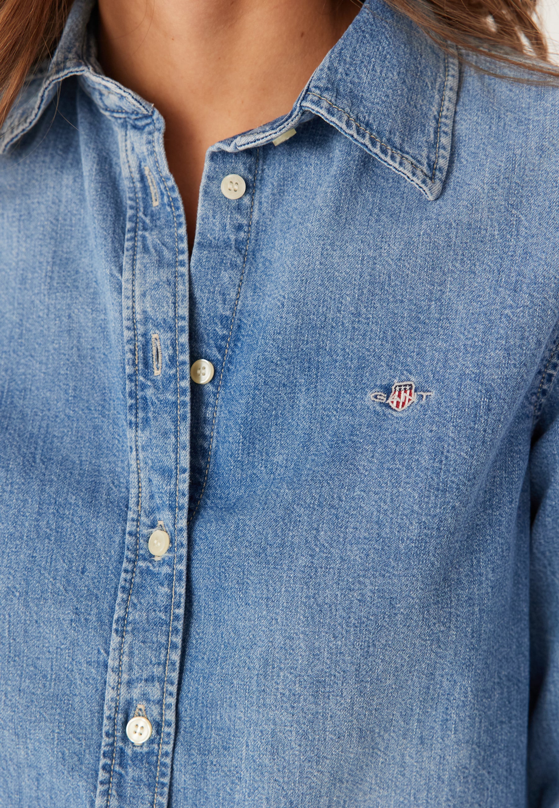 Reg Denim Shirt - Image 4