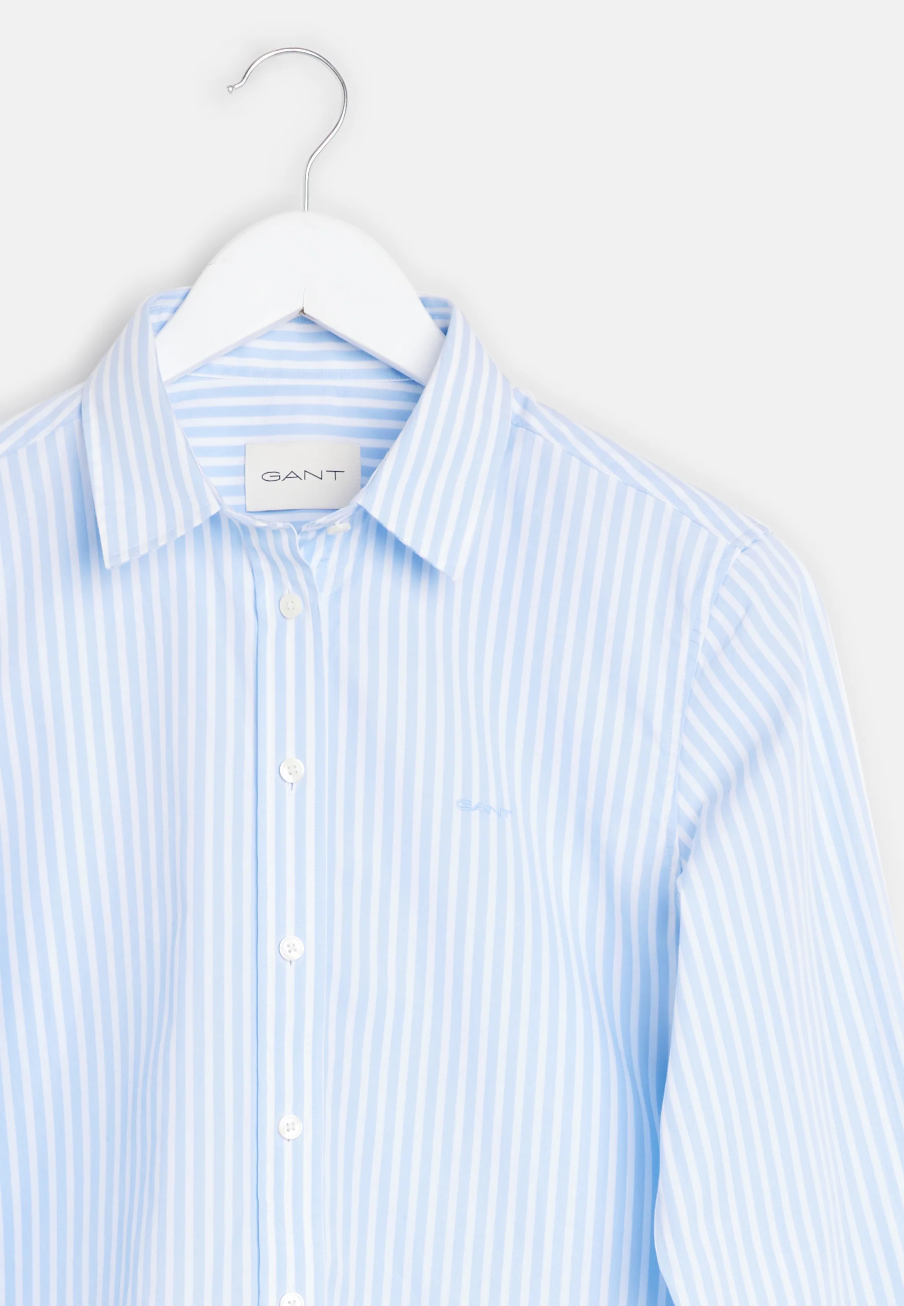 Reg Poplin Striped Shirt - Image 6