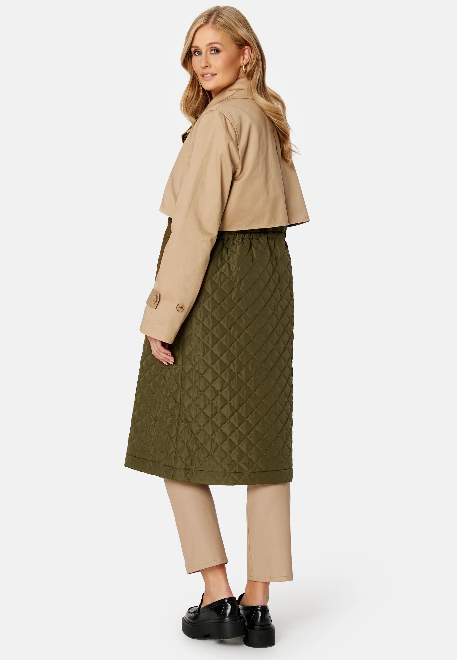 Regina Padded Trench Coat - Image 3