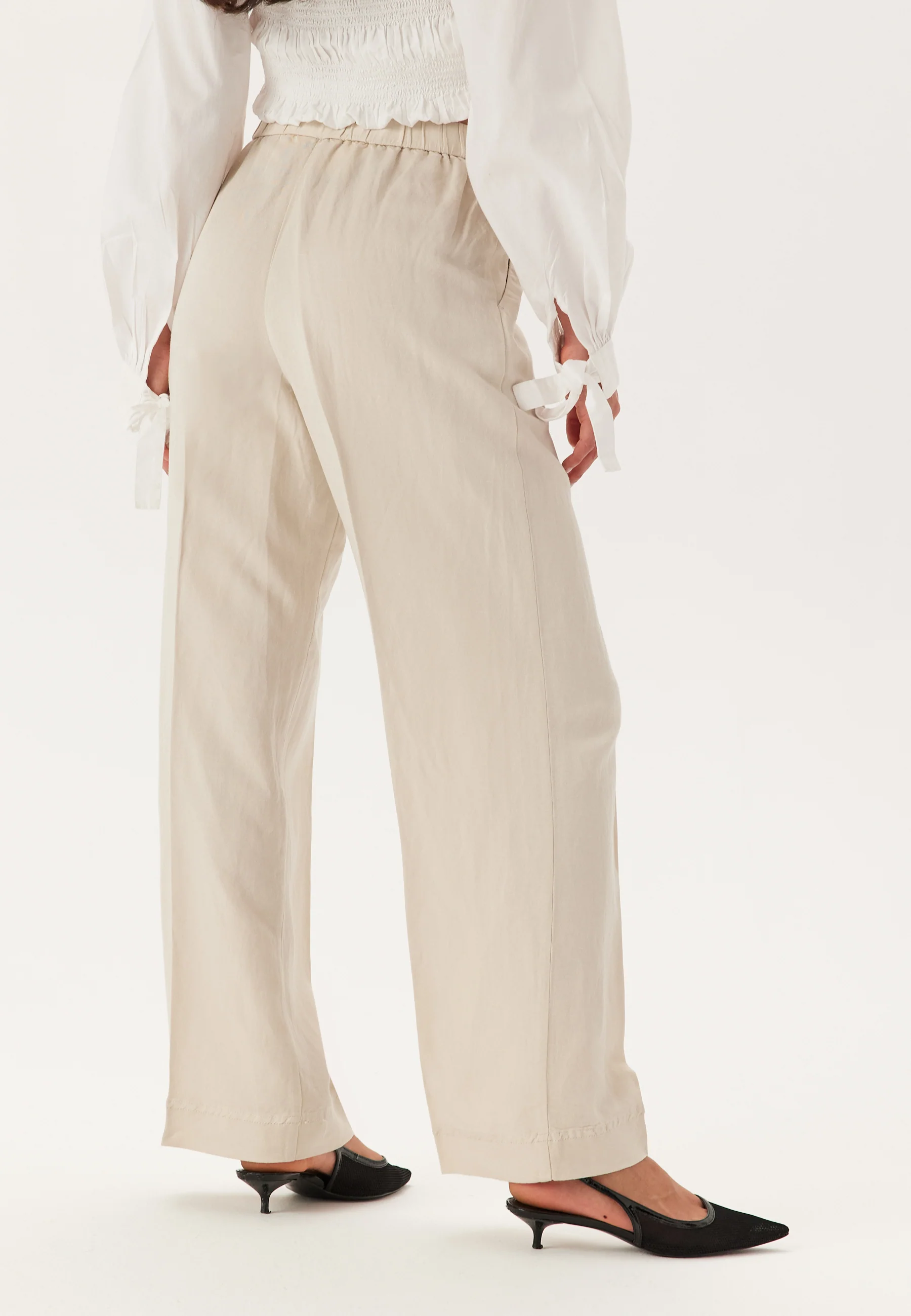 Rel Linen Blend Pull On Pants - Image 4