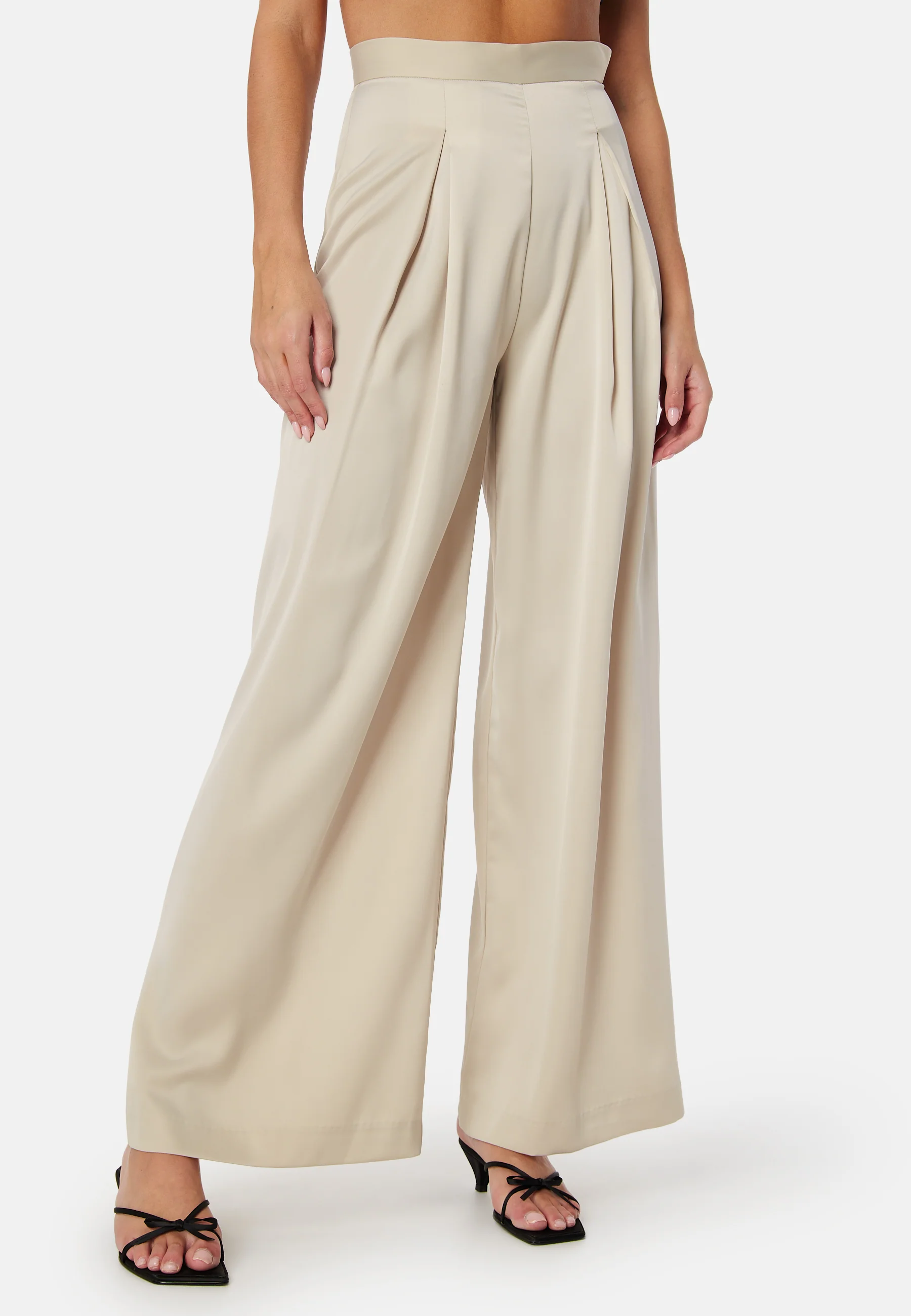Renae Satin Trousers - Image 2