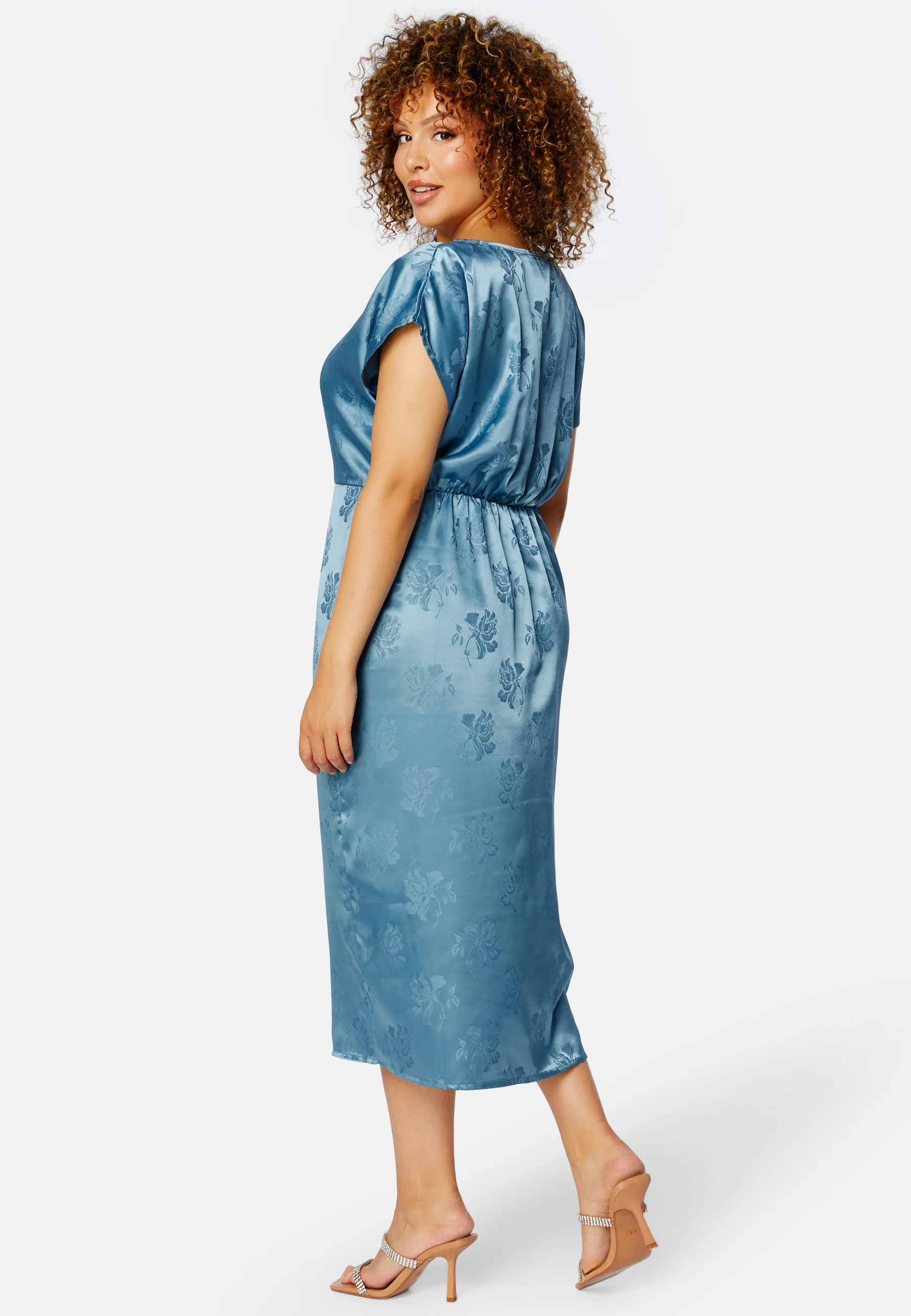 Renate Twist front Dress - Image 3