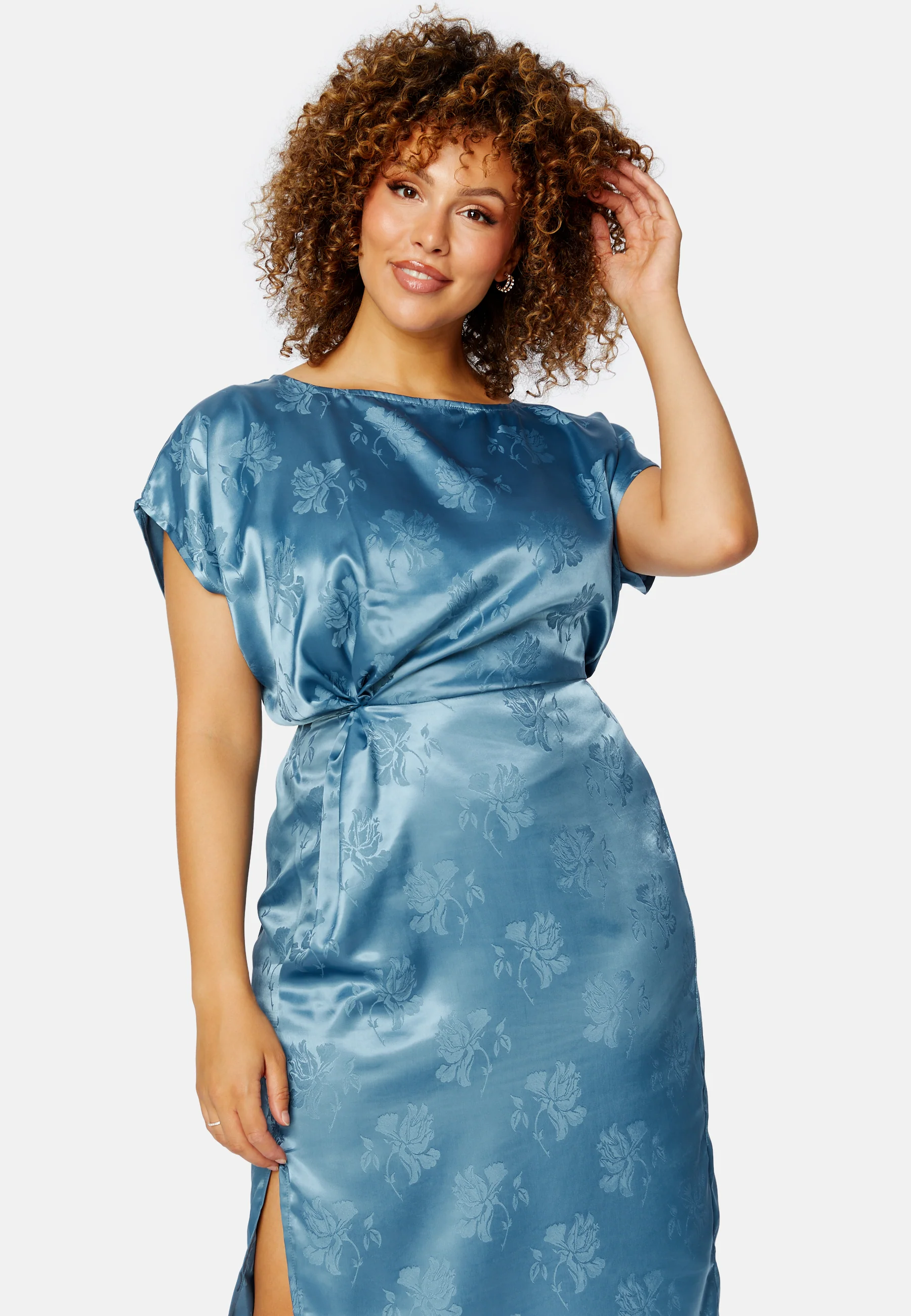 Renate Twist front Dress - Image 4