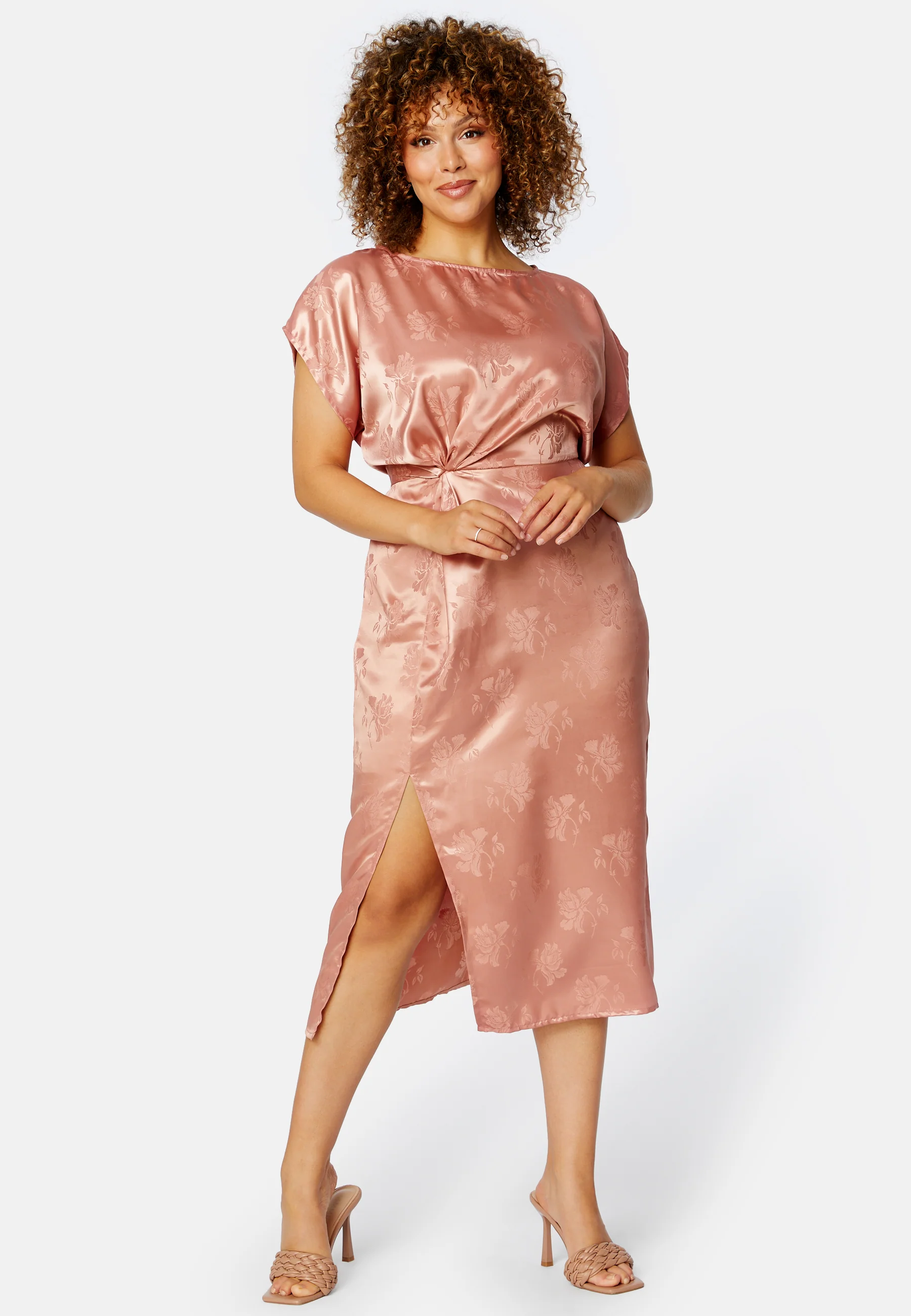 Renate Twist front Dress - Image 2