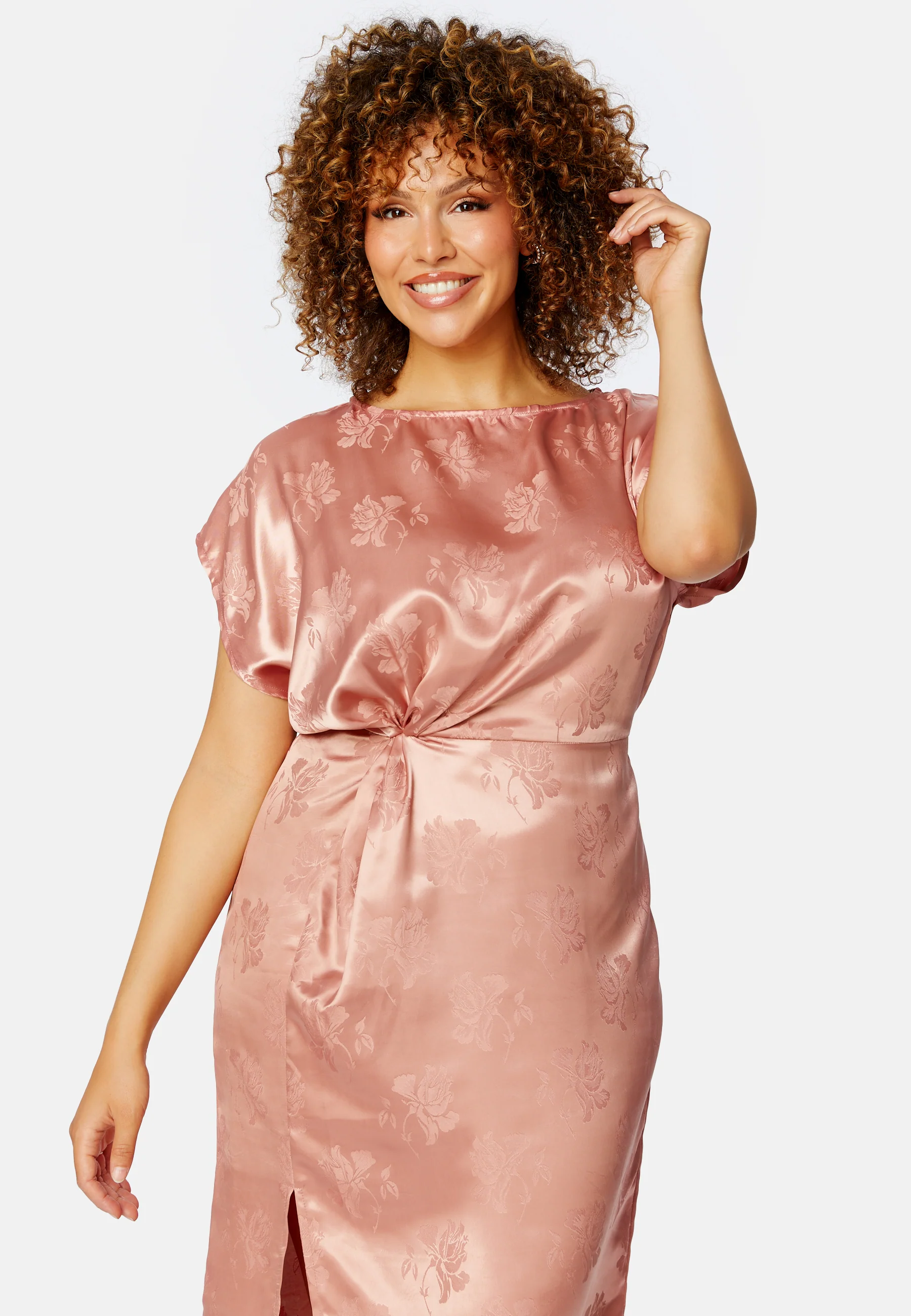 Renate Twist front Dress - Image 4