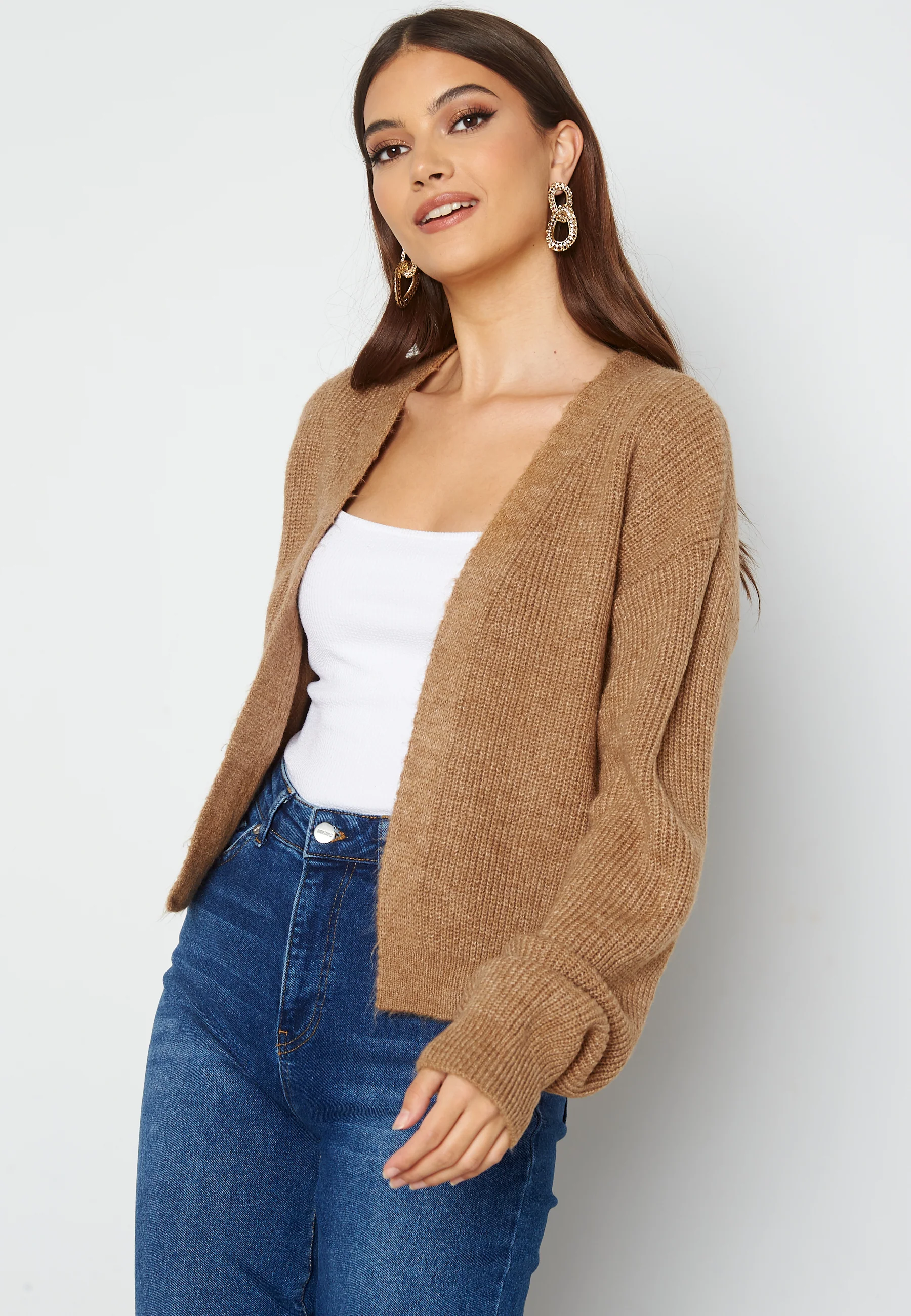 Rib Knit Cardigan