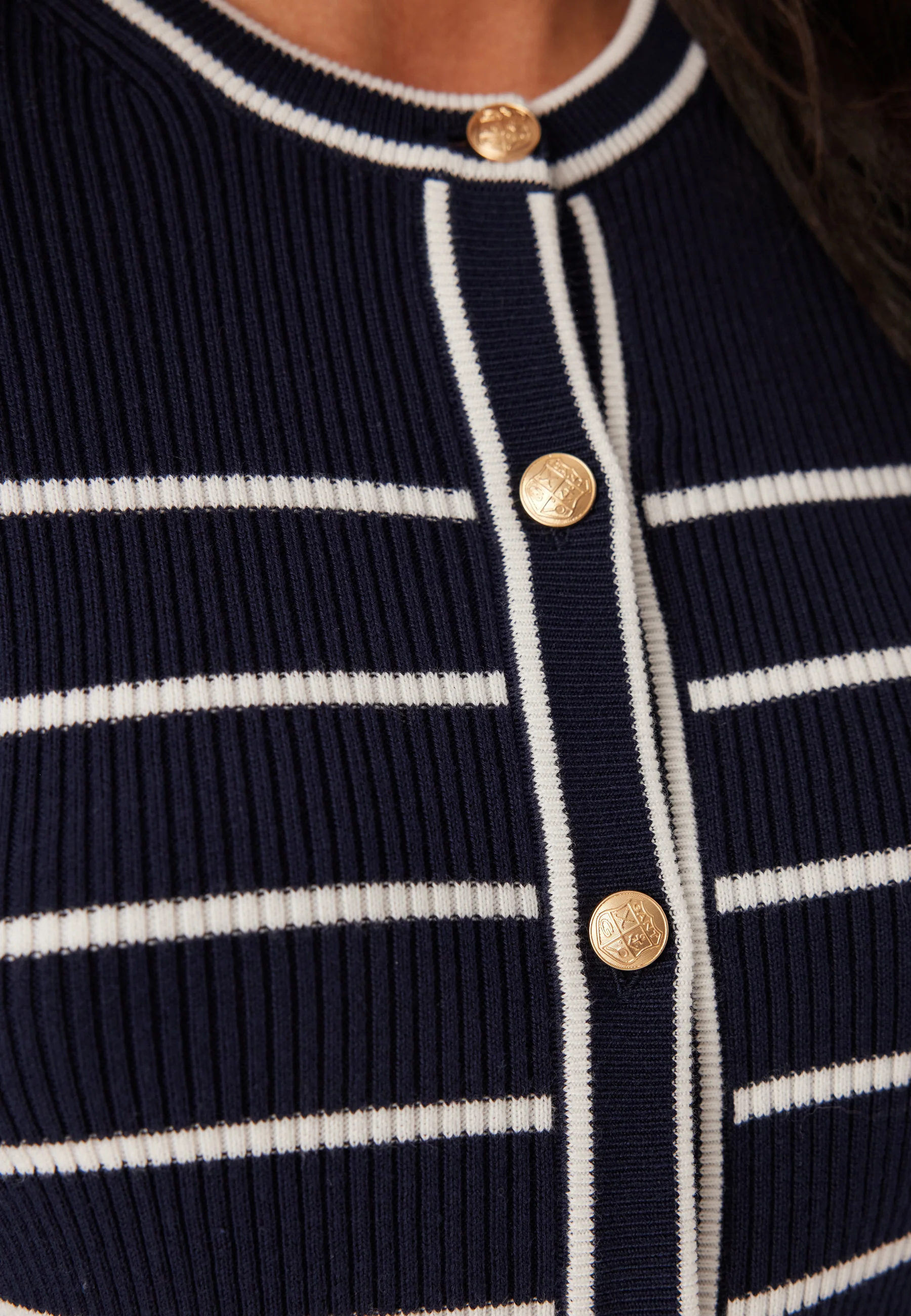 Ribbed Breton Cardigan - Image 4