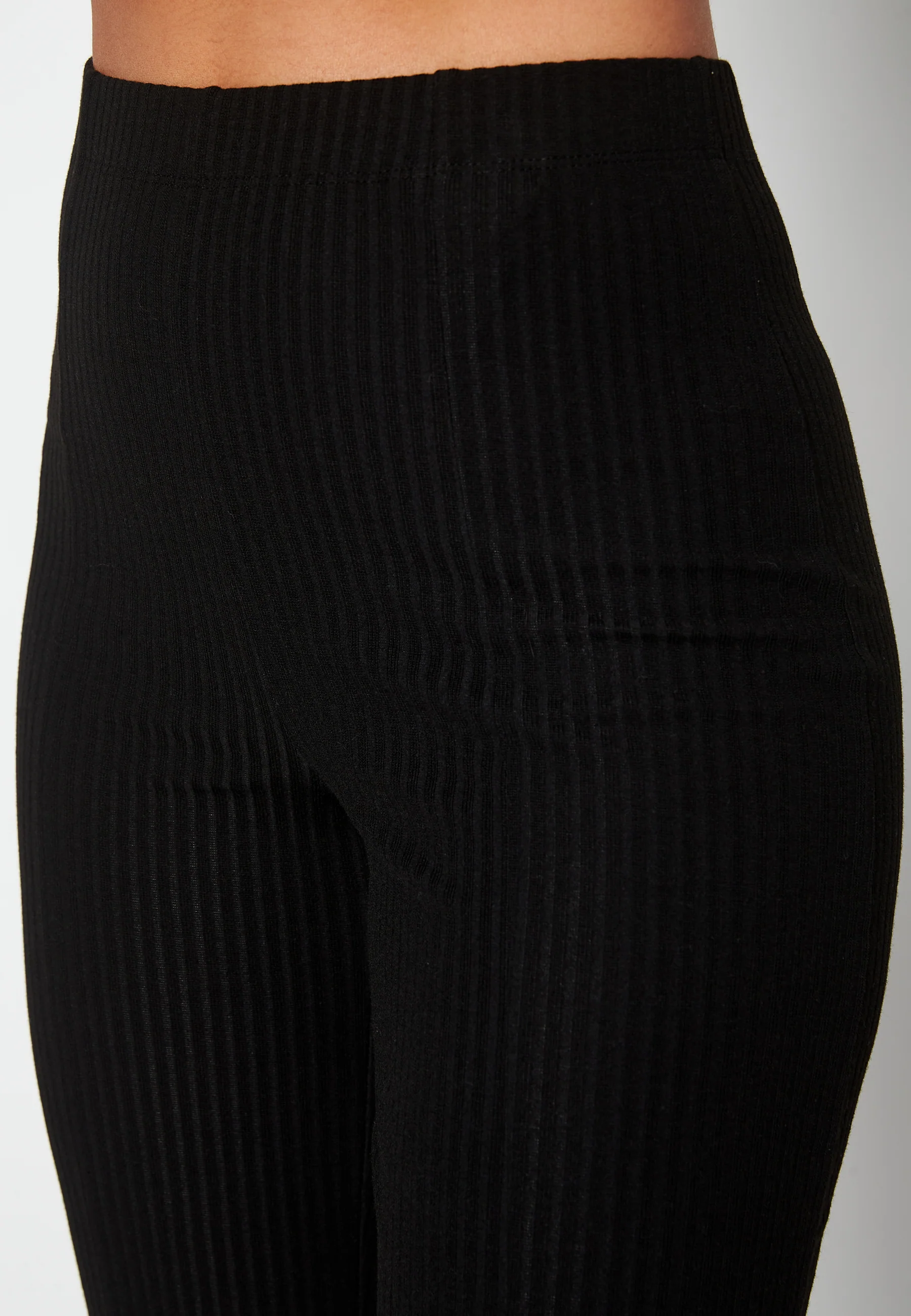 Ribbi HW Slit Pants - Image 4