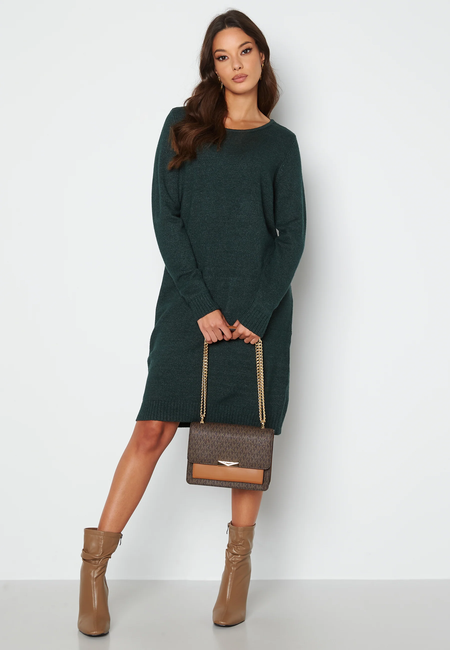 Ril L/S Knit Dress - Image 2