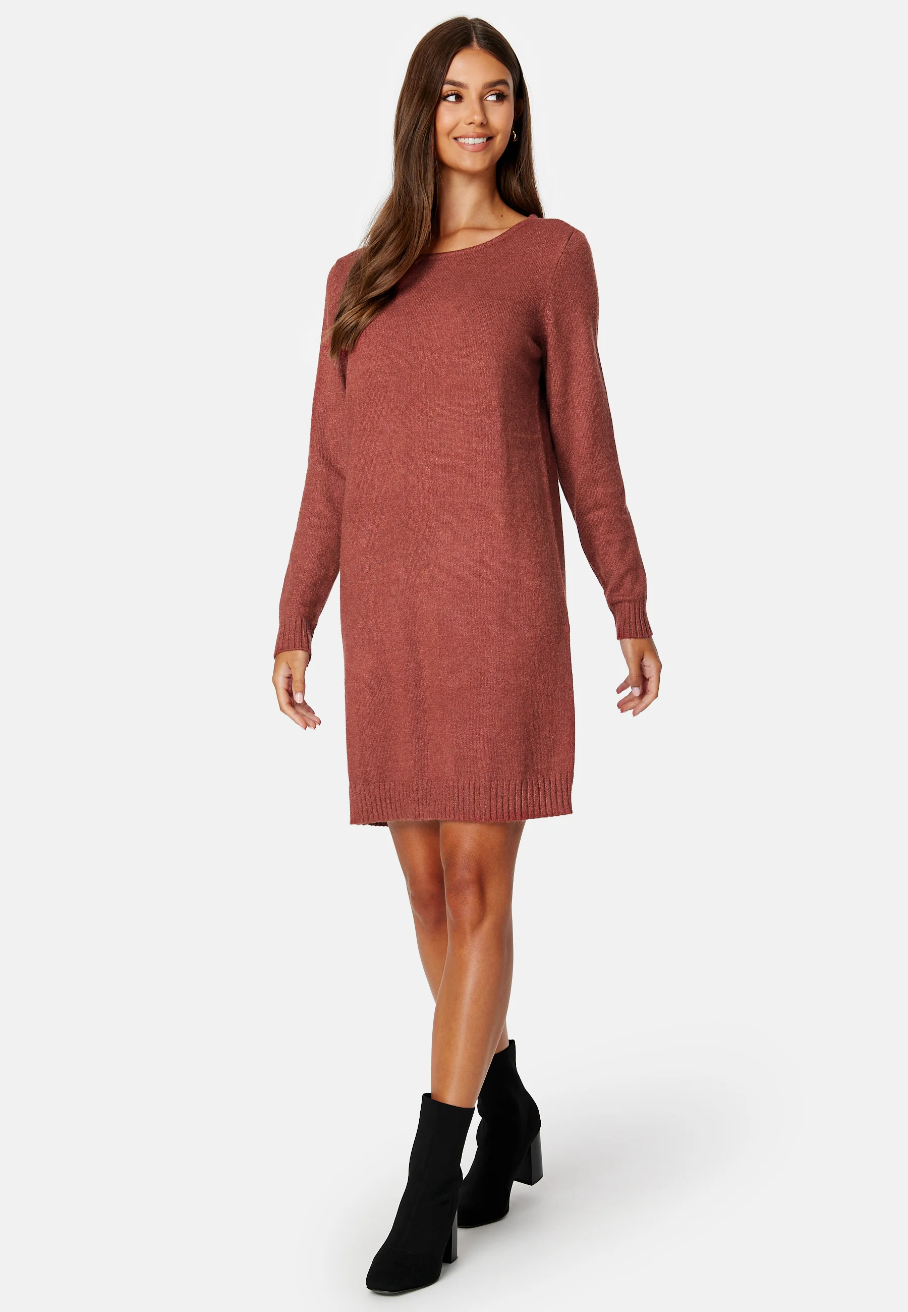 Ril L/S Knit Dress - Image 3