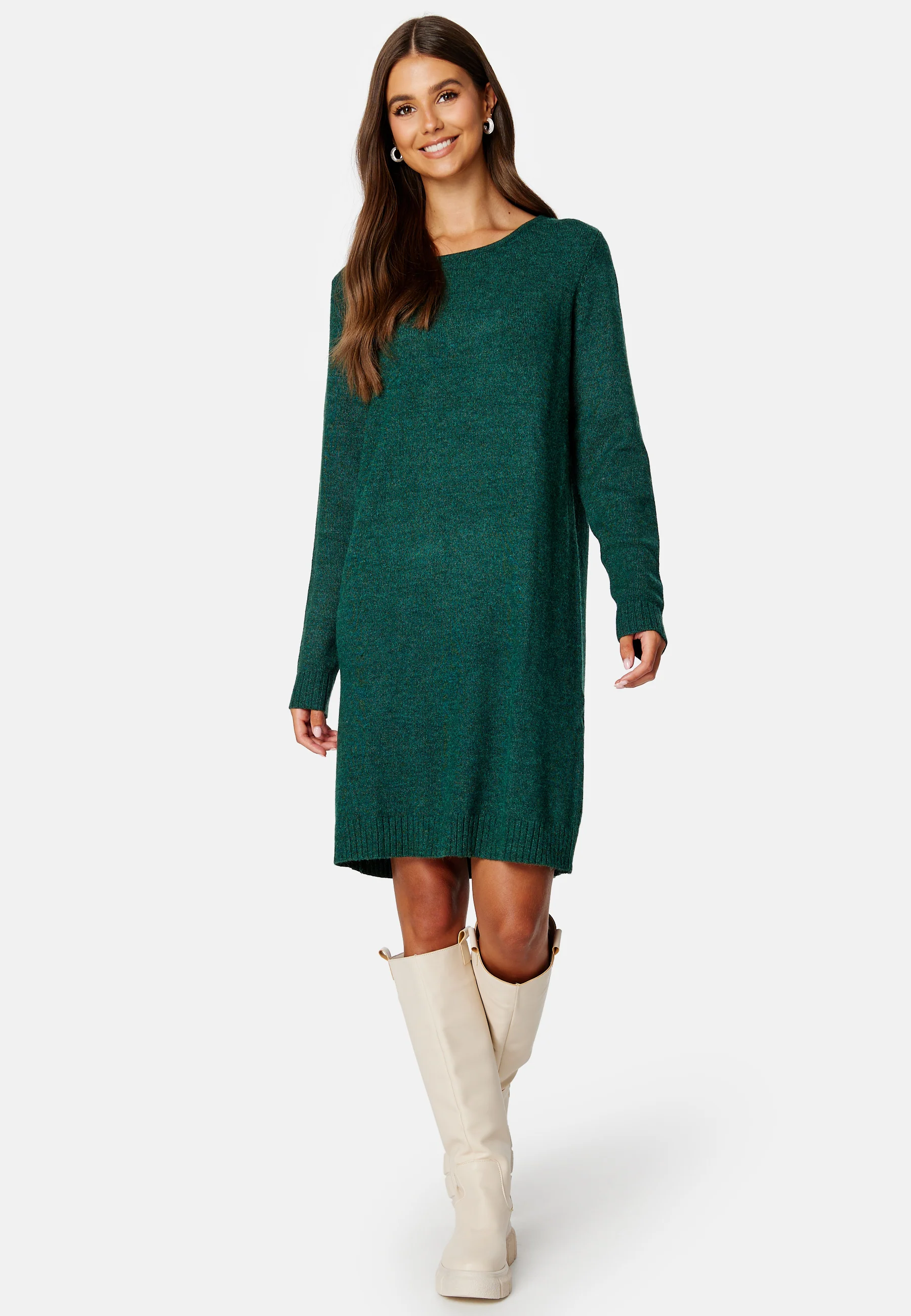 Ril L/S Knit Dress - Image 2